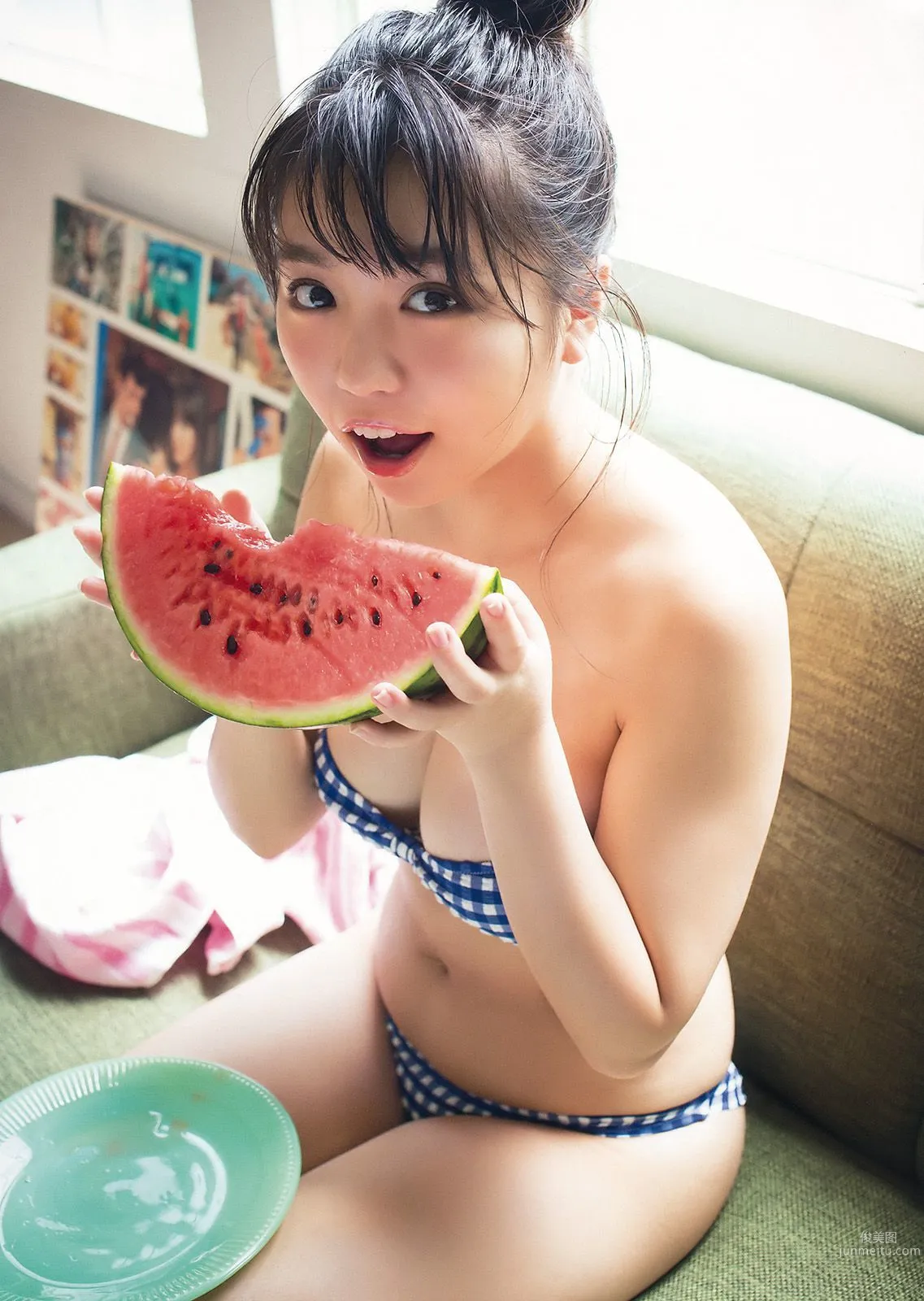 澤北るな 滝口ひかり 大原優乃 長澤茉里奈 [Young Animal] 2017年No.14 写真杂志19