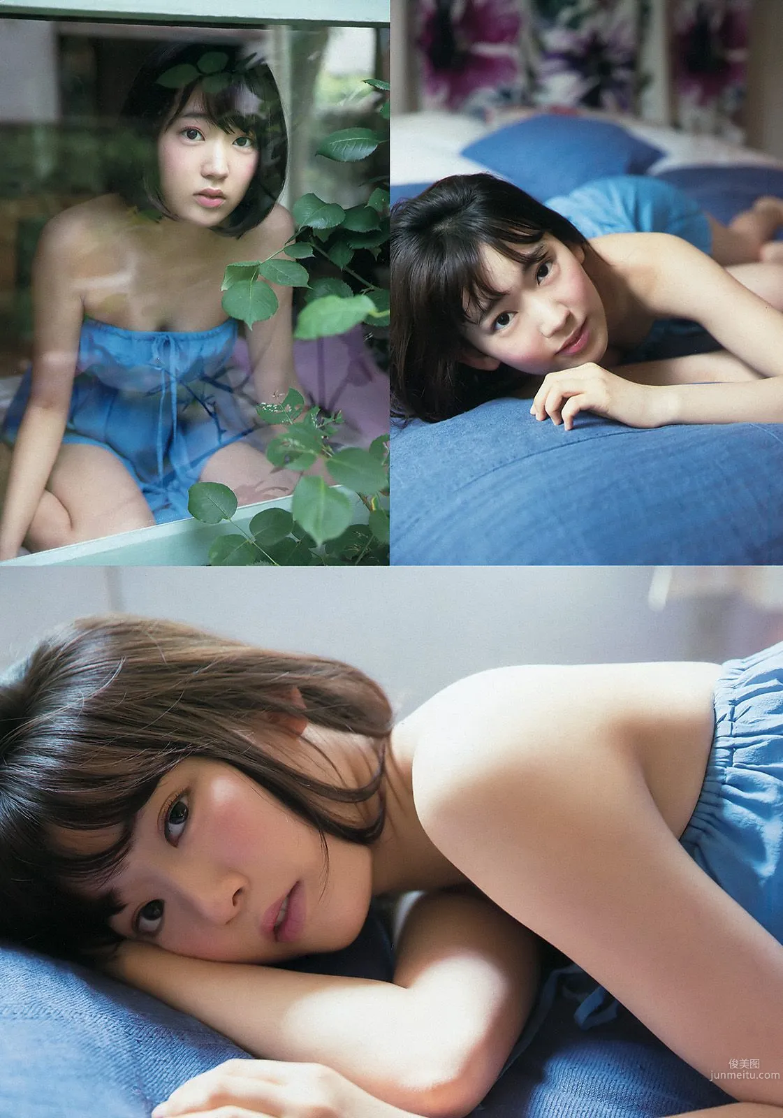 宮脇咲良 山本茉央 渕上舞 [Young Animal] 2015年No.17 写真杂志10