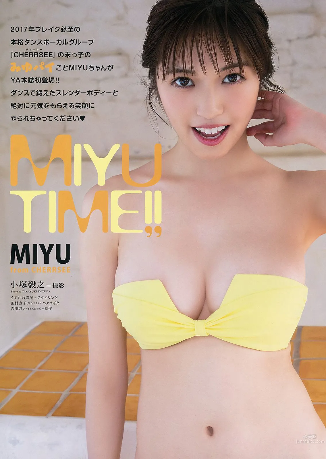 池上紗理依 MIYU [Young Animal] 2017年No.09 写真杂志11