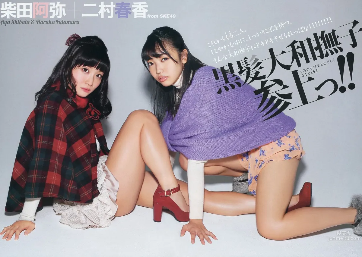 松井玲奈 柴田阿弥 二村春香 [Young Animal] 2014年No.02 写真杂志14