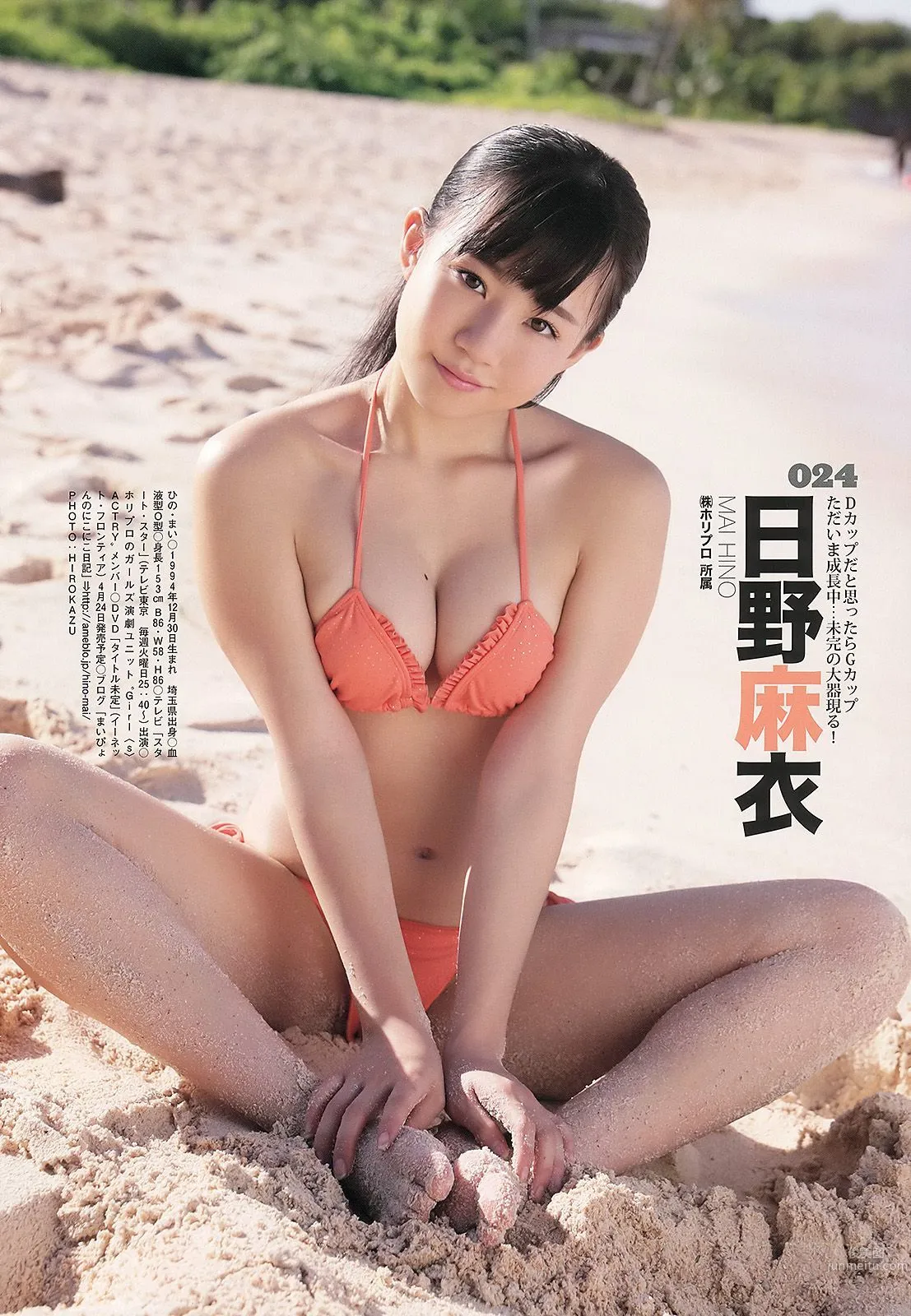 星名美津紀 葉加瀬マイ 希志あいの [Young Animal] 2013年No.06 写真杂志45