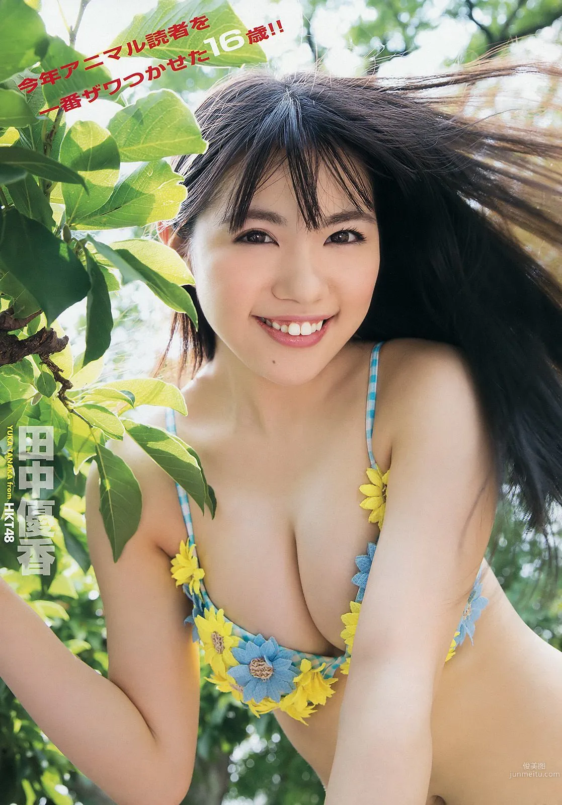 田中優香 深川舞子 [Young Animal] 2016年No.23 写真杂志3