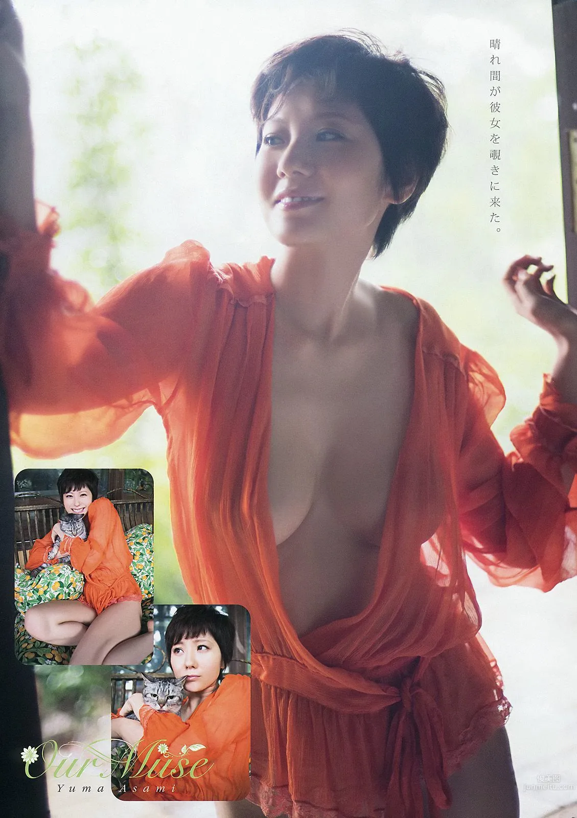 壇蜜 麻美ゆま 小島みなみ 紗倉まな [Young Animal Arashi 岚特刊] No.09 2014年 写真杂志13