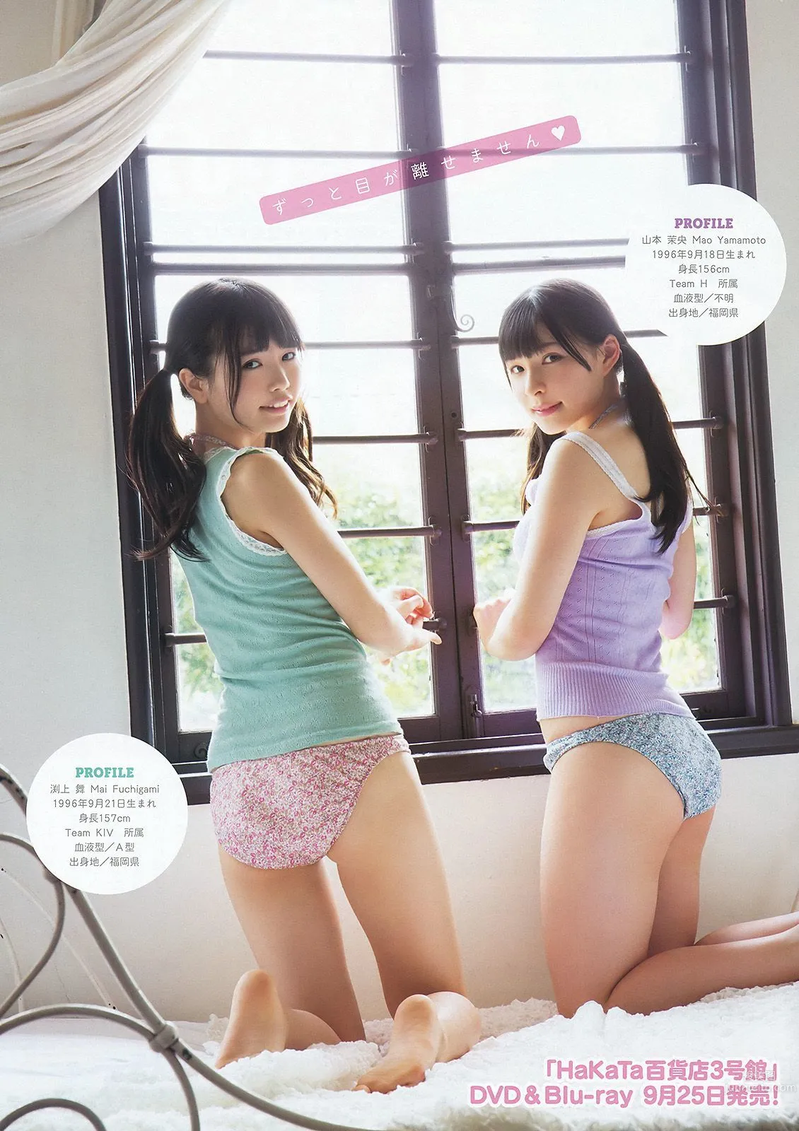 宮脇咲良 山本茉央 渕上舞 [Young Animal] 2015年No.17 写真杂志19