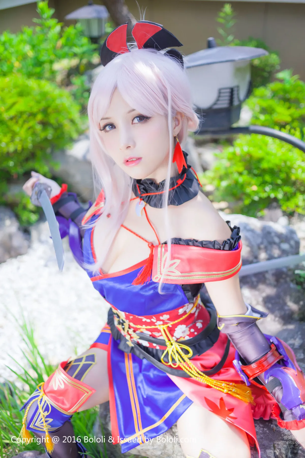 夏美酱《宫本武藏一破COS》 [Bololi波萝社] BOL.079 写真集16