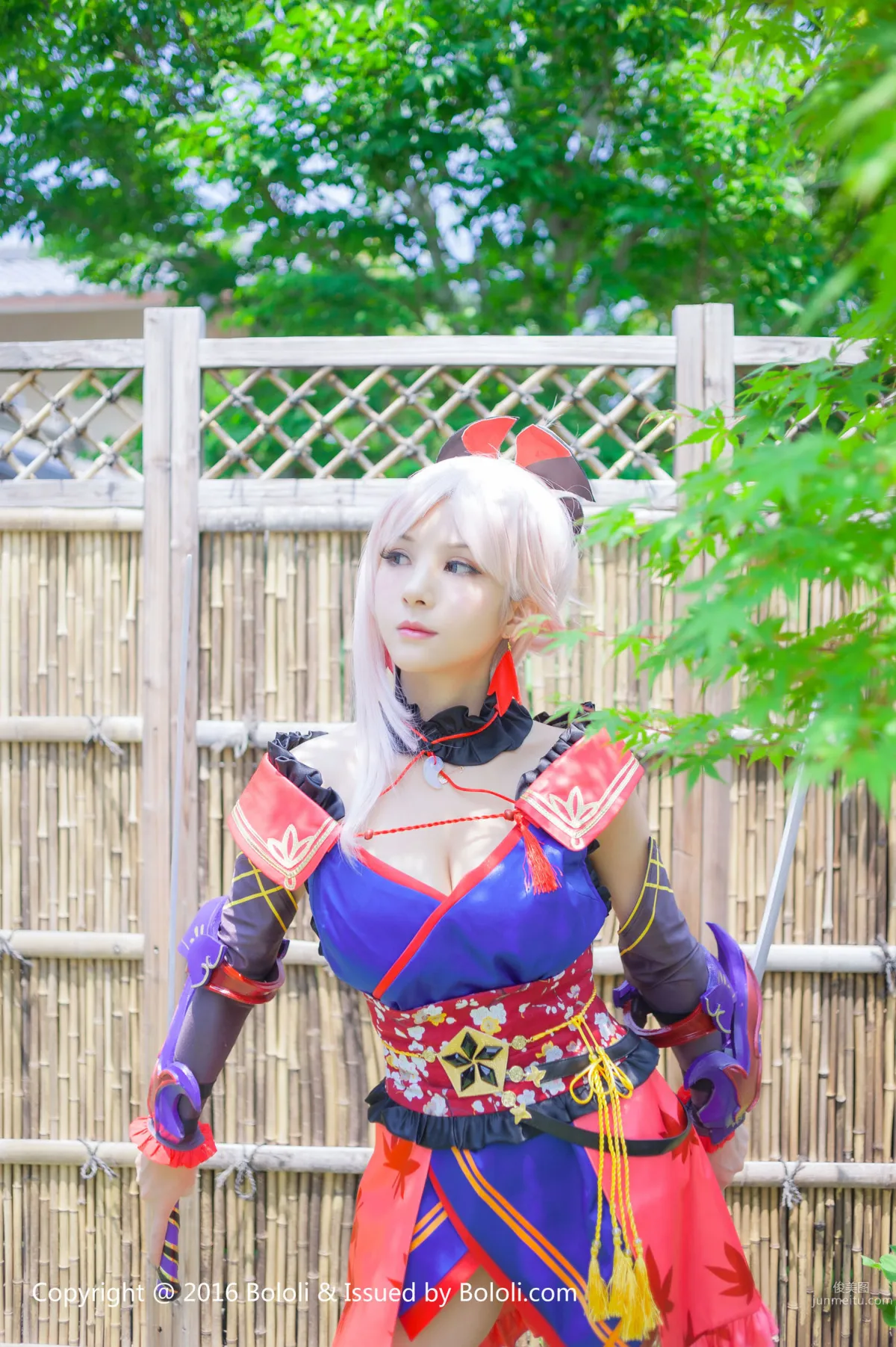 夏美酱《宫本武藏一破COS》 [Bololi波萝社] BOL.079 写真集22