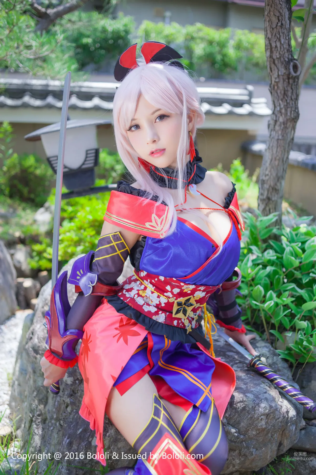 夏美酱《宫本武藏一破COS》 [Bololi波萝社] BOL.079 写真集23