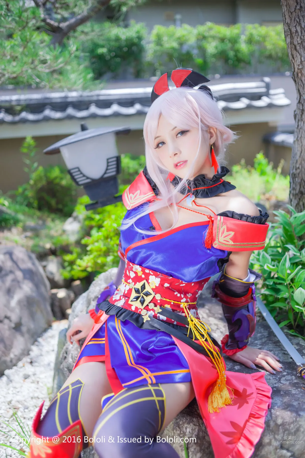 夏美酱《宫本武藏一破COS》 [Bololi波萝社] BOL.079 写真集28