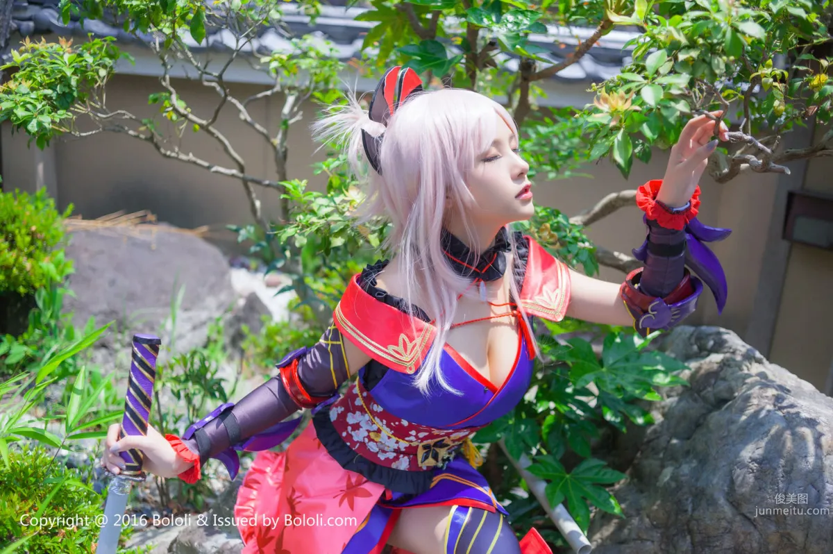 夏美酱《宫本武藏一破COS》 [Bololi波萝社] BOL.079 写真集27