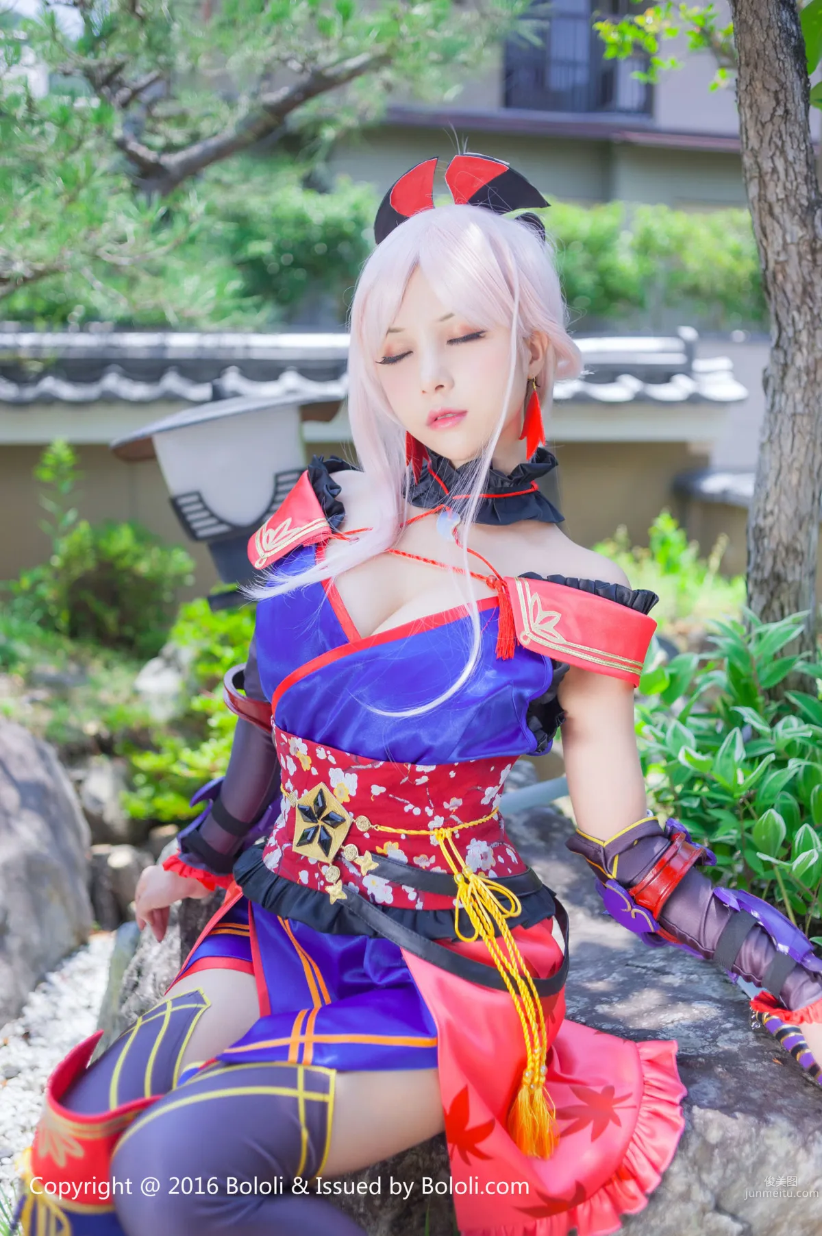 夏美酱《宫本武藏一破COS》 [Bololi波萝社] BOL.079 写真集15