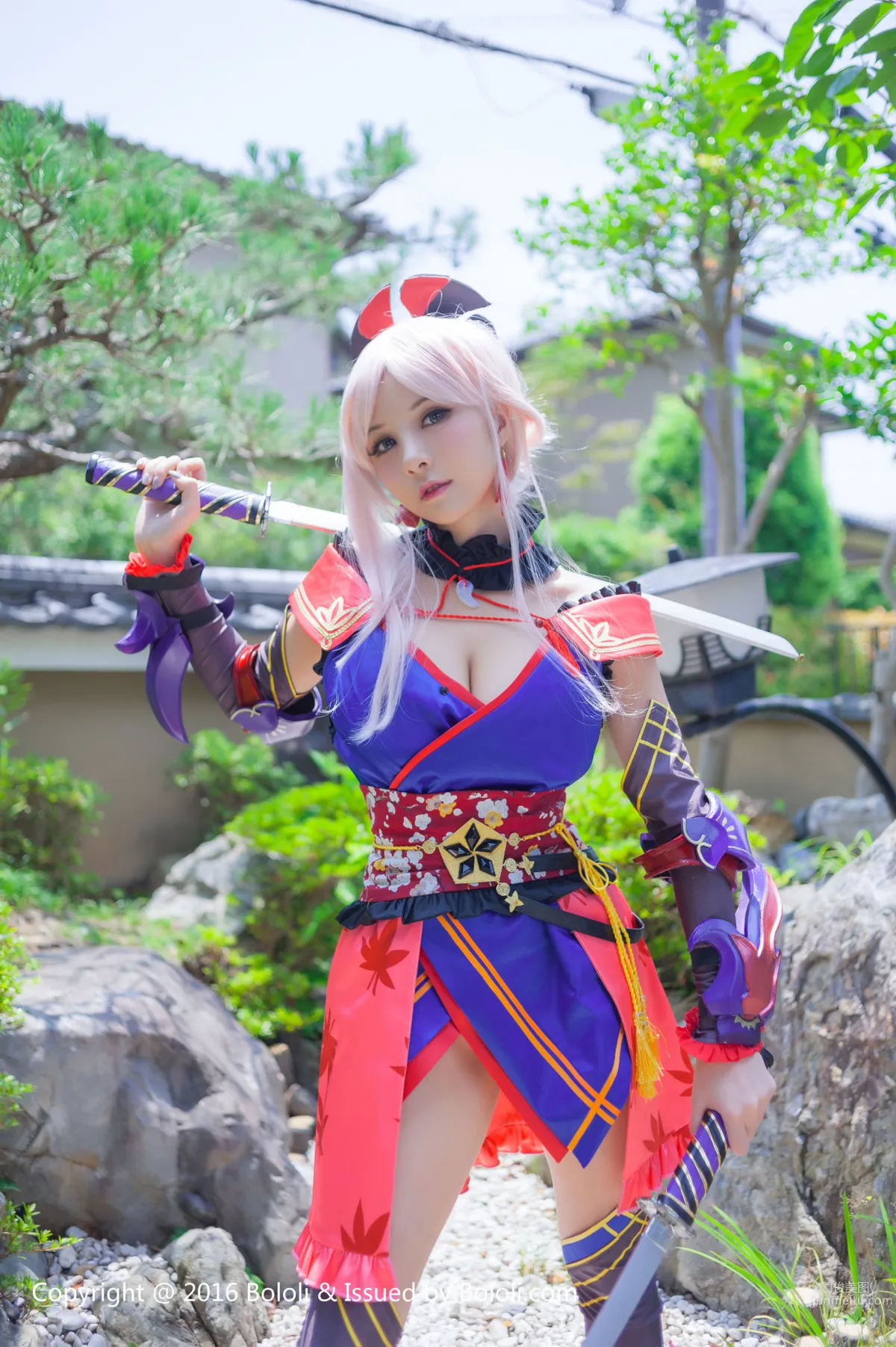 夏美酱《宫本武藏一破COS》 [Bololi波萝社] BOL.079 写真集20