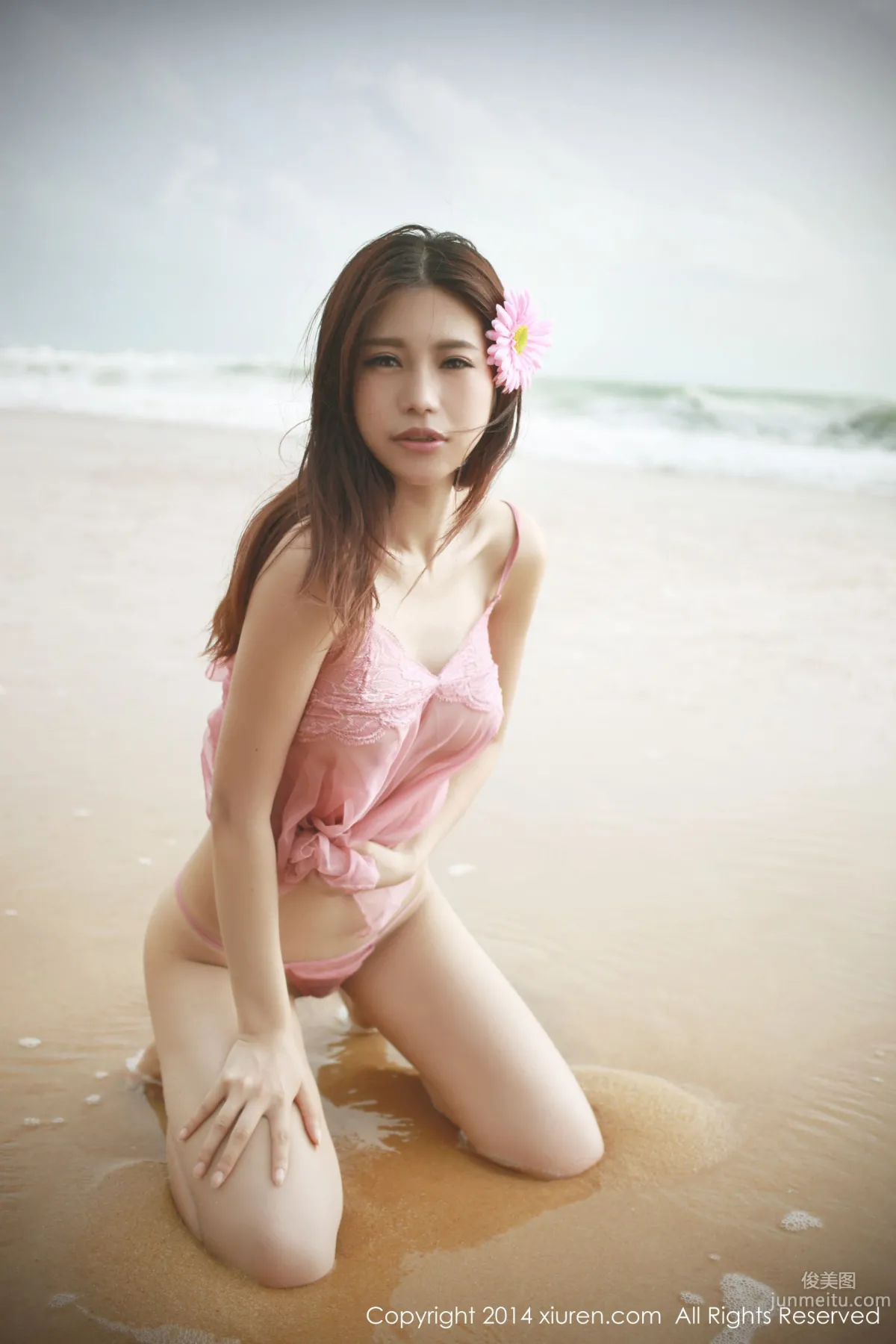 绮里嘉ula《海边风情~~》 [秀人网XiuRen] No.188 写真集38