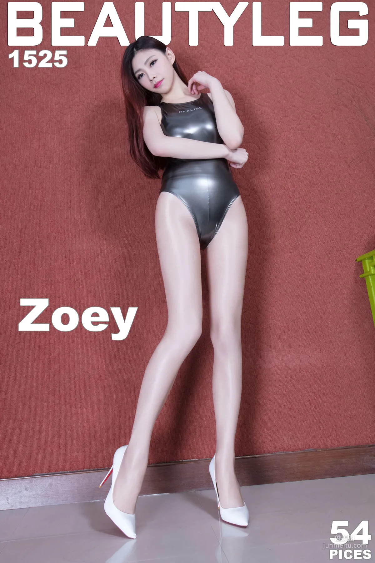 腿模Zoey《丝袜高叉》 [Beautyleg] NO.1525 美腿写真集1