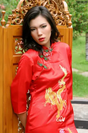 [TheBlackAlley/TBA黑巷] Wang Xiao Hong 古典旗袍 写真集