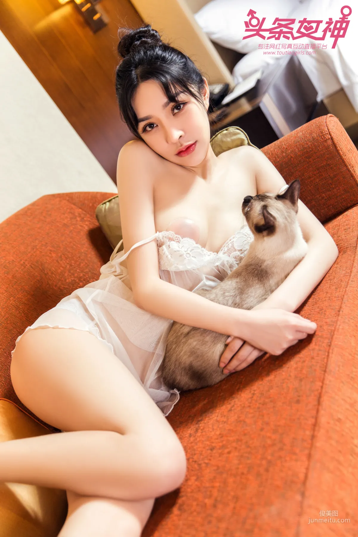 Baby《少女与猫》 [头条女神Toutiaogirls] 写真集11