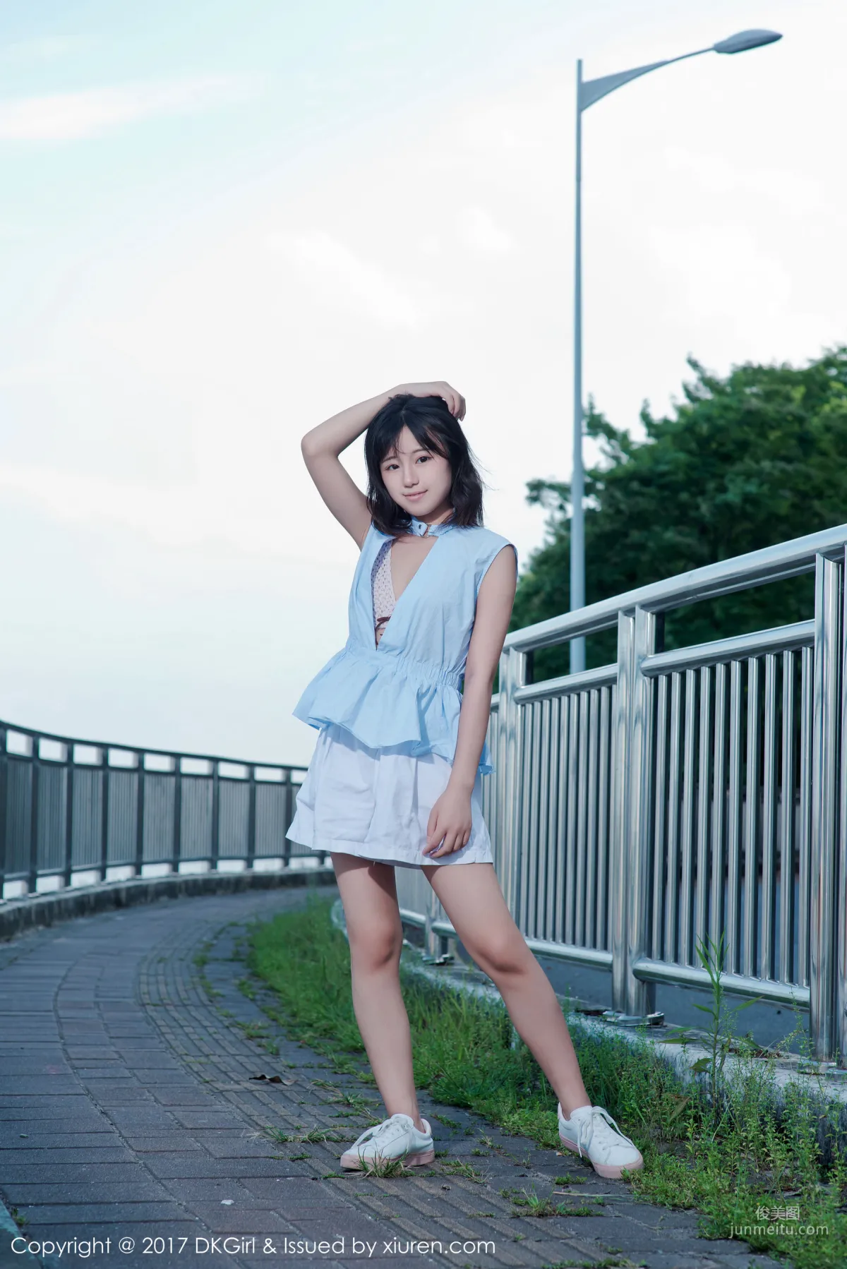 仓井优香《童颜美乳，日系清纯少女，户外露出》 [御女郎DKGirl] Vol.039 写真集29