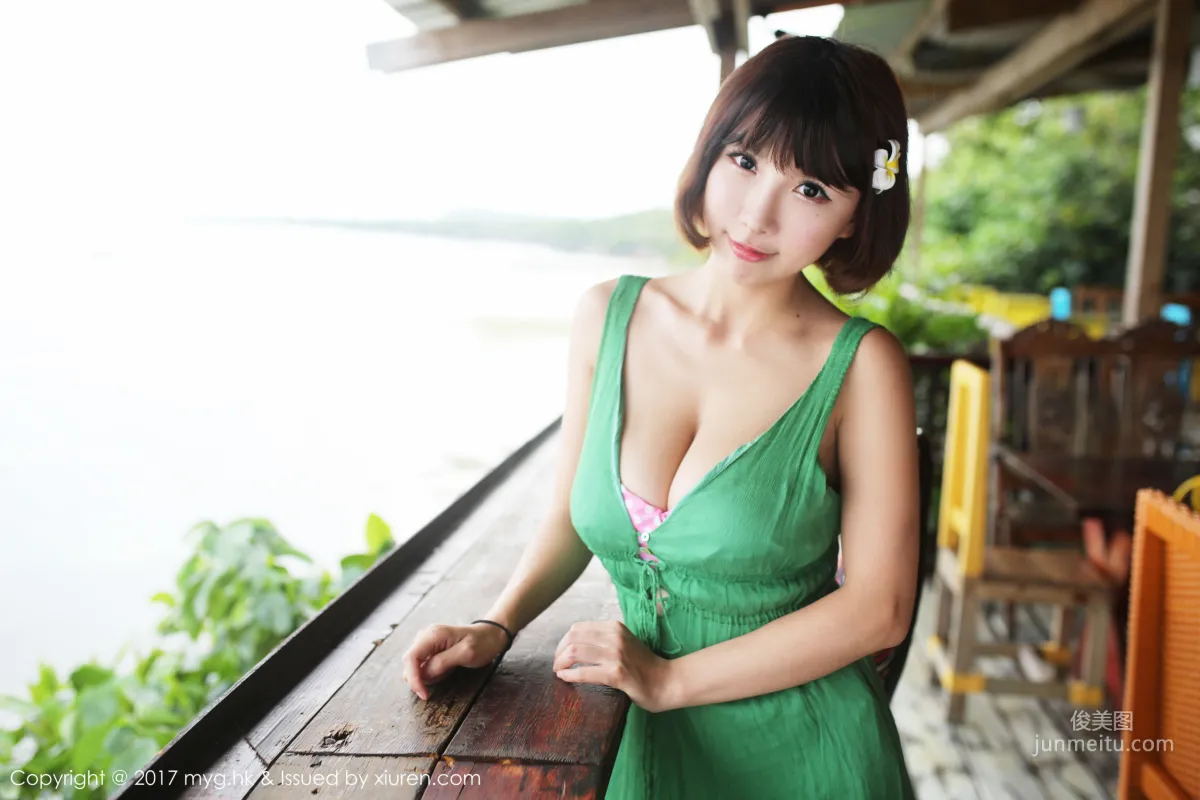 晓茜sunny《海边波点式比基尼系列》 [美媛馆MyGirl] Vol.267 写真集4