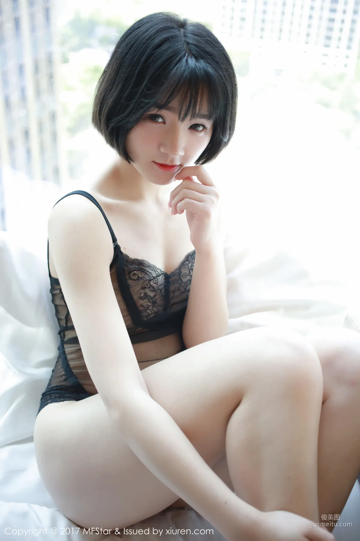 悦爷妖精《妖艳的玫瑰》 [模范学院MFStar] Vol.110 写真集22