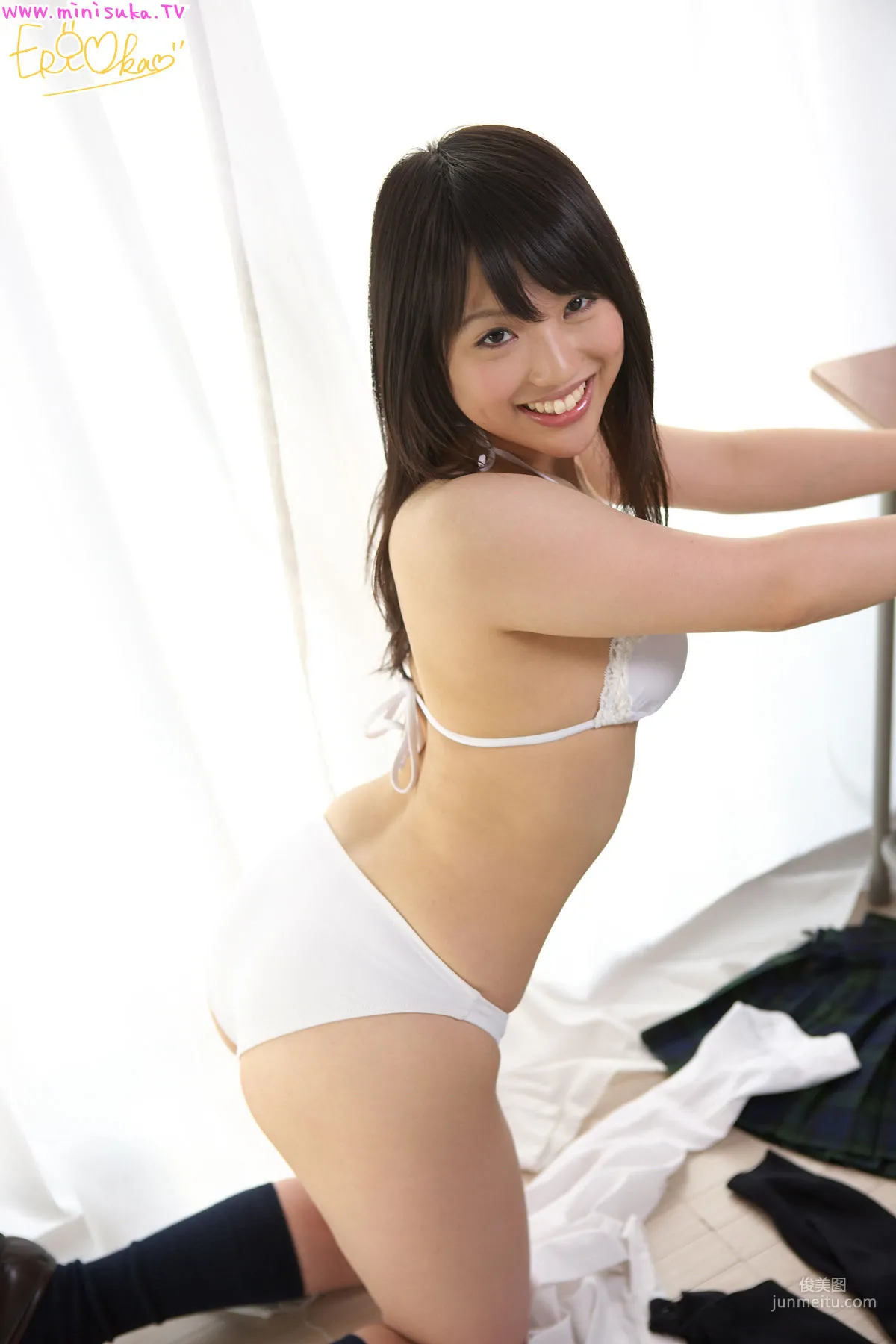 Eri Oka 岡英里《教室诱惑》 [Minisuka.tv] 写真集49