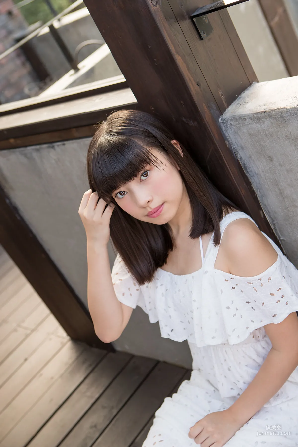 Sena Shinonome 東雲せな《白裙少女》 [Minisuka.tv] 写真集15