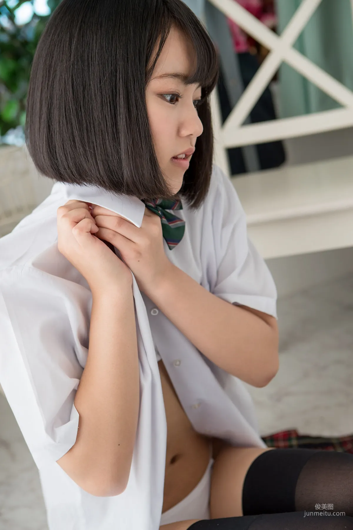 Anju Kouzuki 香月りお《学生装诱惑》 [Minisuka.tv] 写真集16