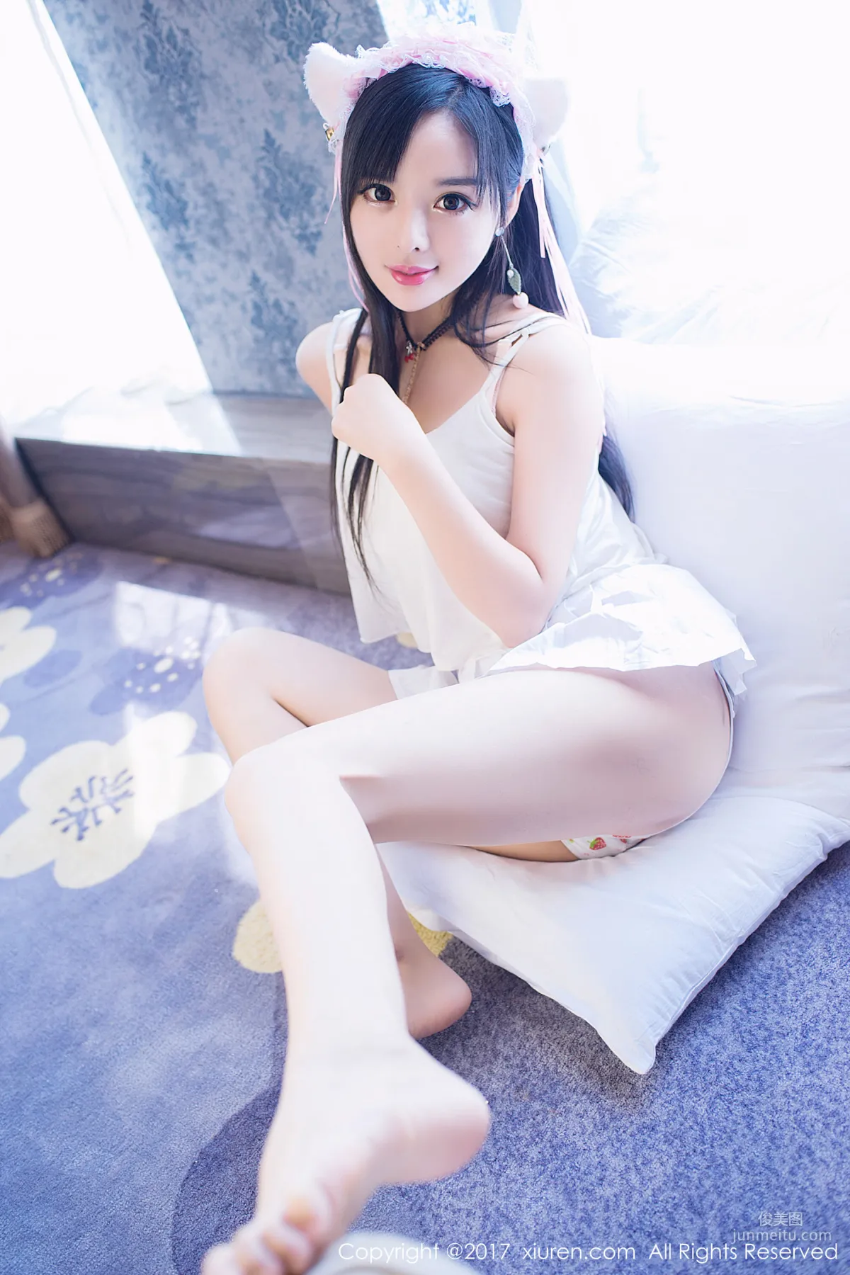 柠檬baby《吊带小猫女+体操服》 [秀人XiuRen] NO.874 写真集9