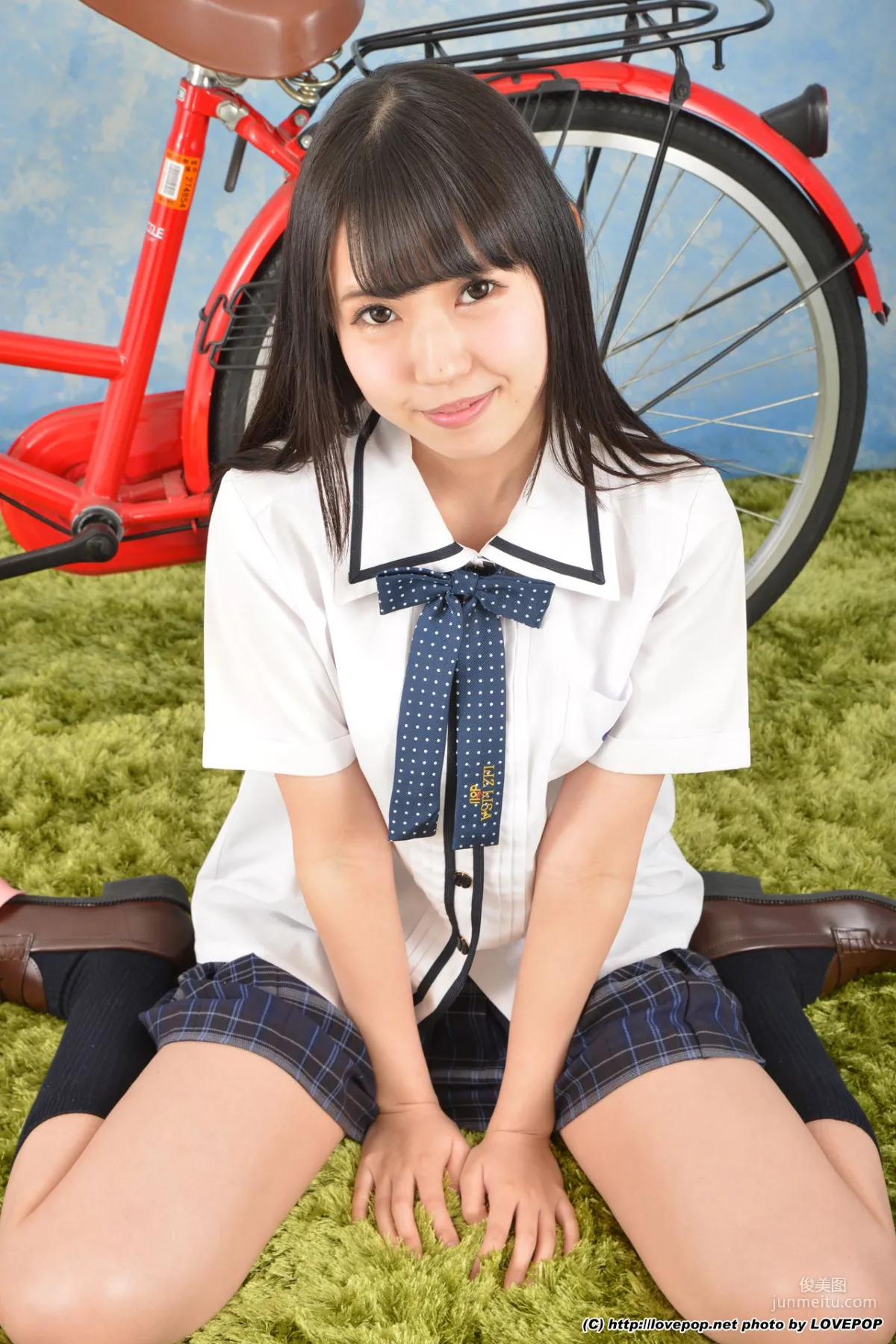 Riko Hinata ひなたりこ 单车少女 Set01 [LovePop] 写真集45