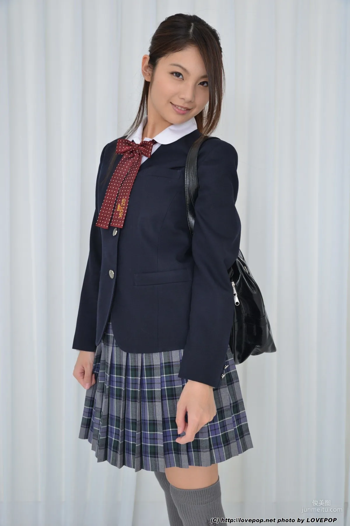 Tsukasa Kanzaki 神前つかさ JK制服 set05 [LovePop] 写真集3