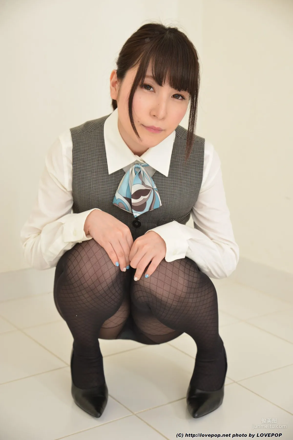 Aika Rino あいか莉乃 丝袜制服 Set3 [LovePop] 写真集14