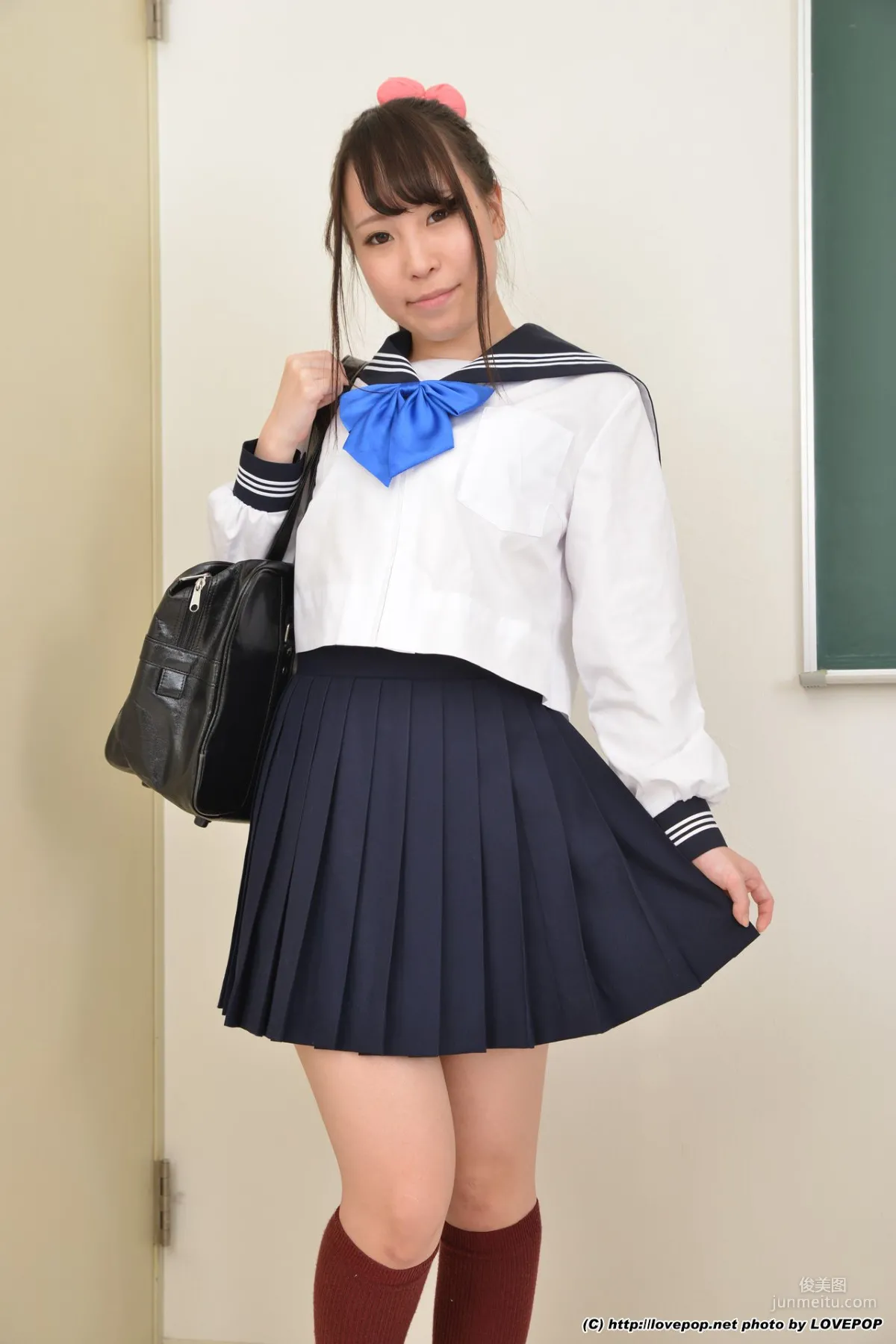 Kaoru Majima 真島かおる 学生制服 Set3 [LovePop] 写真集2