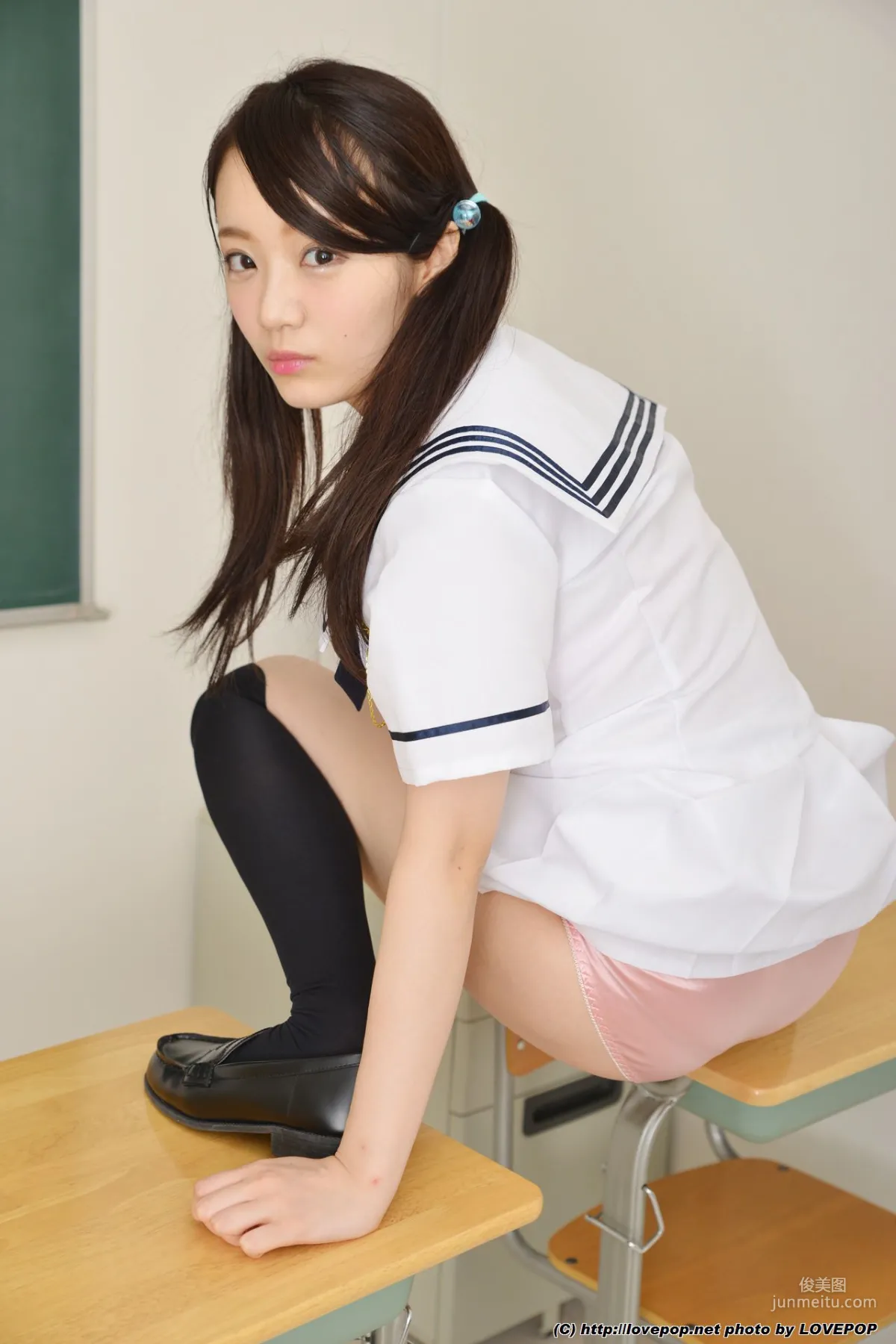 Nene Ozaki 尾崎ねね JK制服 Set2 [LovePop] 写真集33