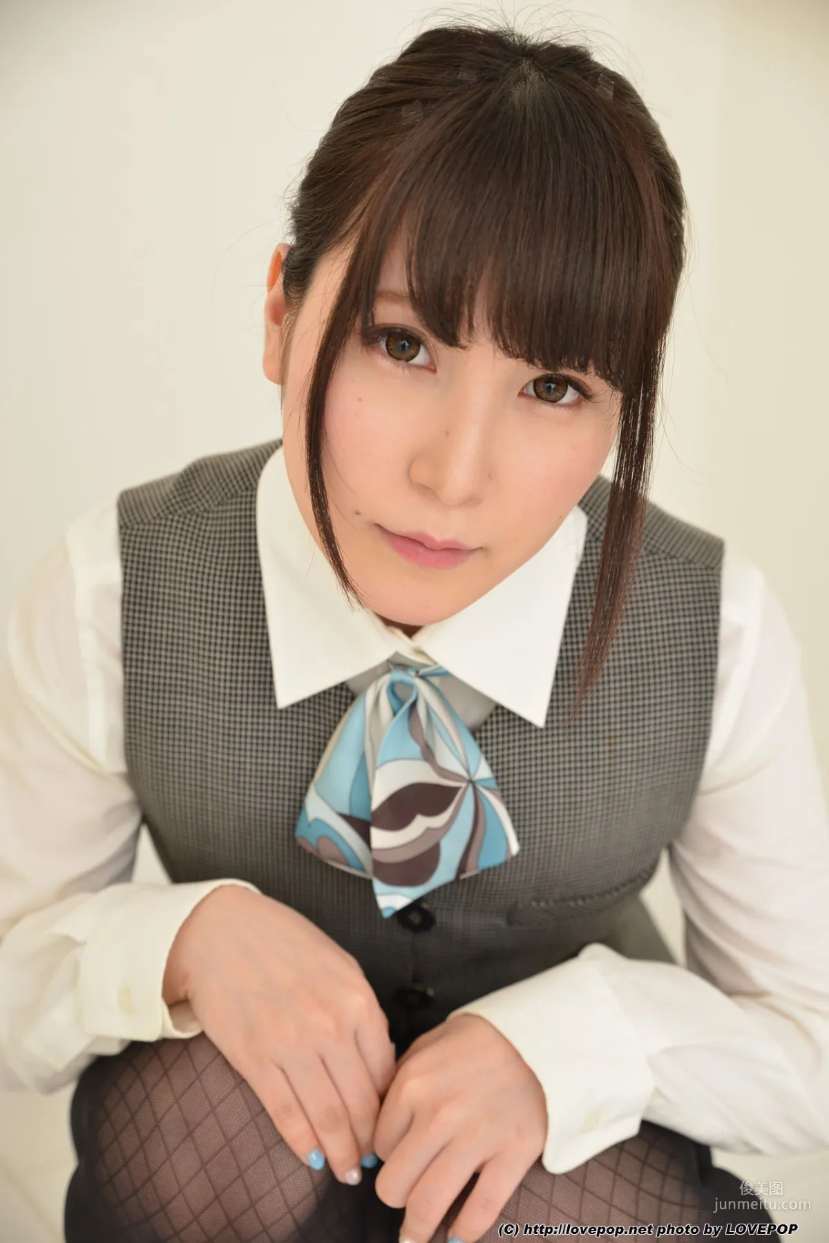 Aika Rino あいか莉乃 丝袜制服 Set3 [LovePop] 写真集15