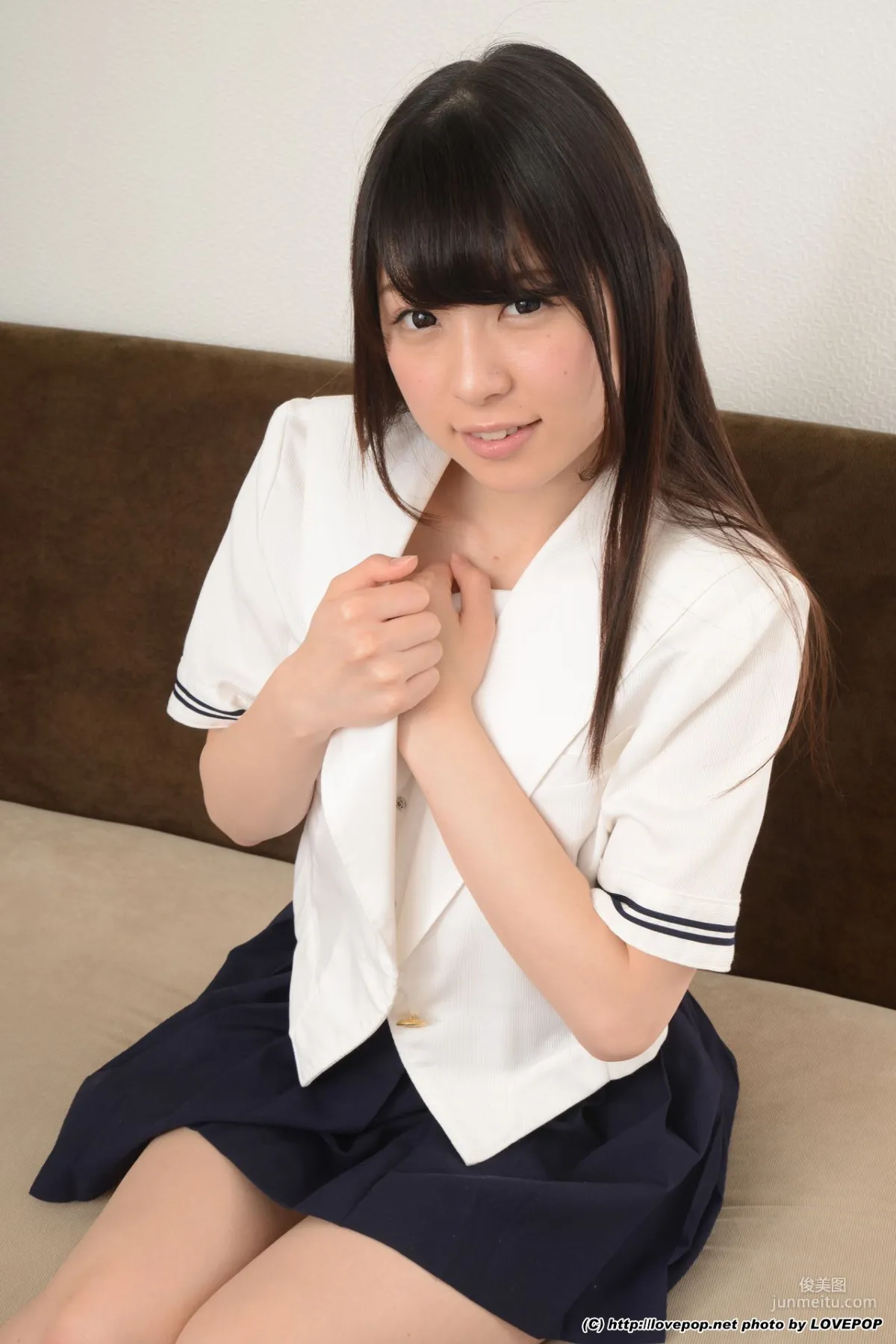 Rena Aoi あおいれな 学生制服 Set4 [LovePop] 写真集44