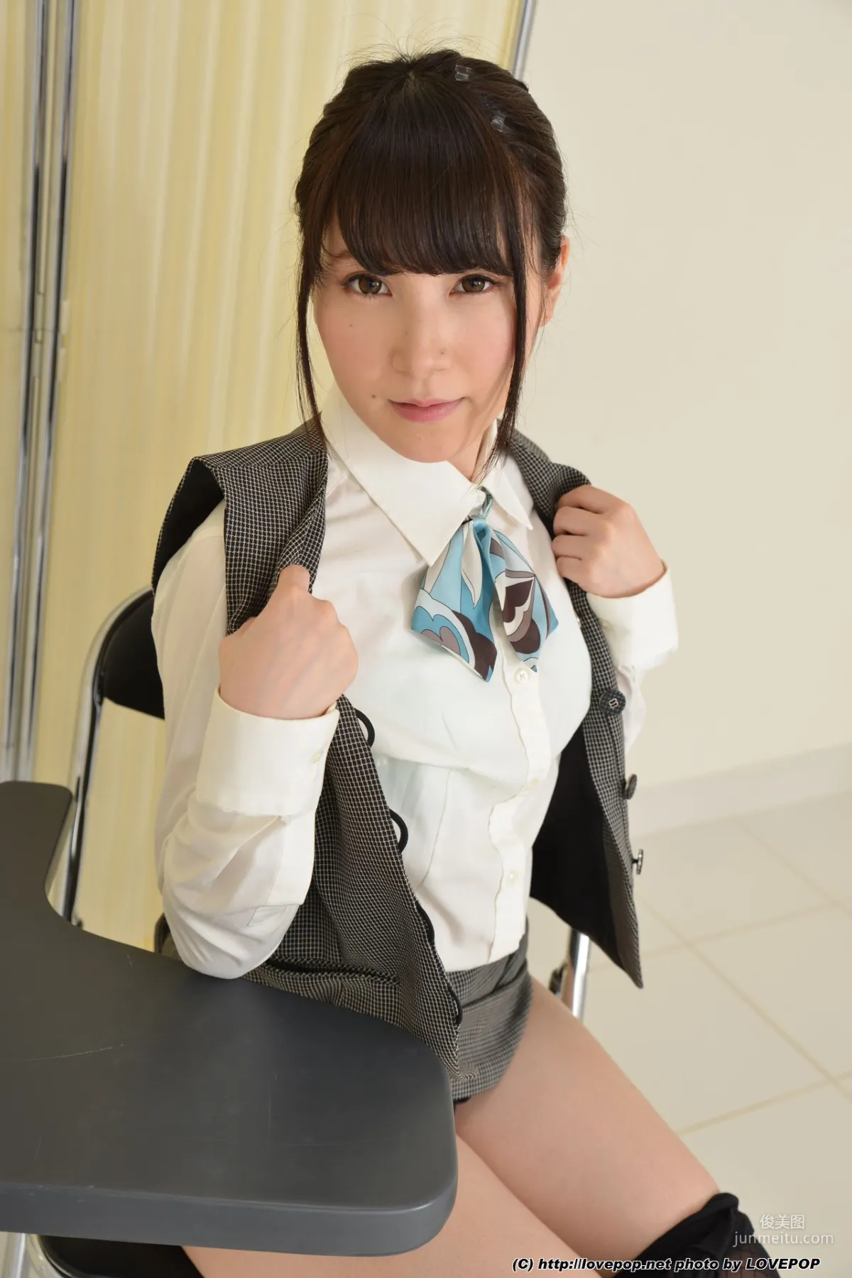 Aika Rino あいか莉乃 丝袜制服 Set3 [LovePop] 写真集59