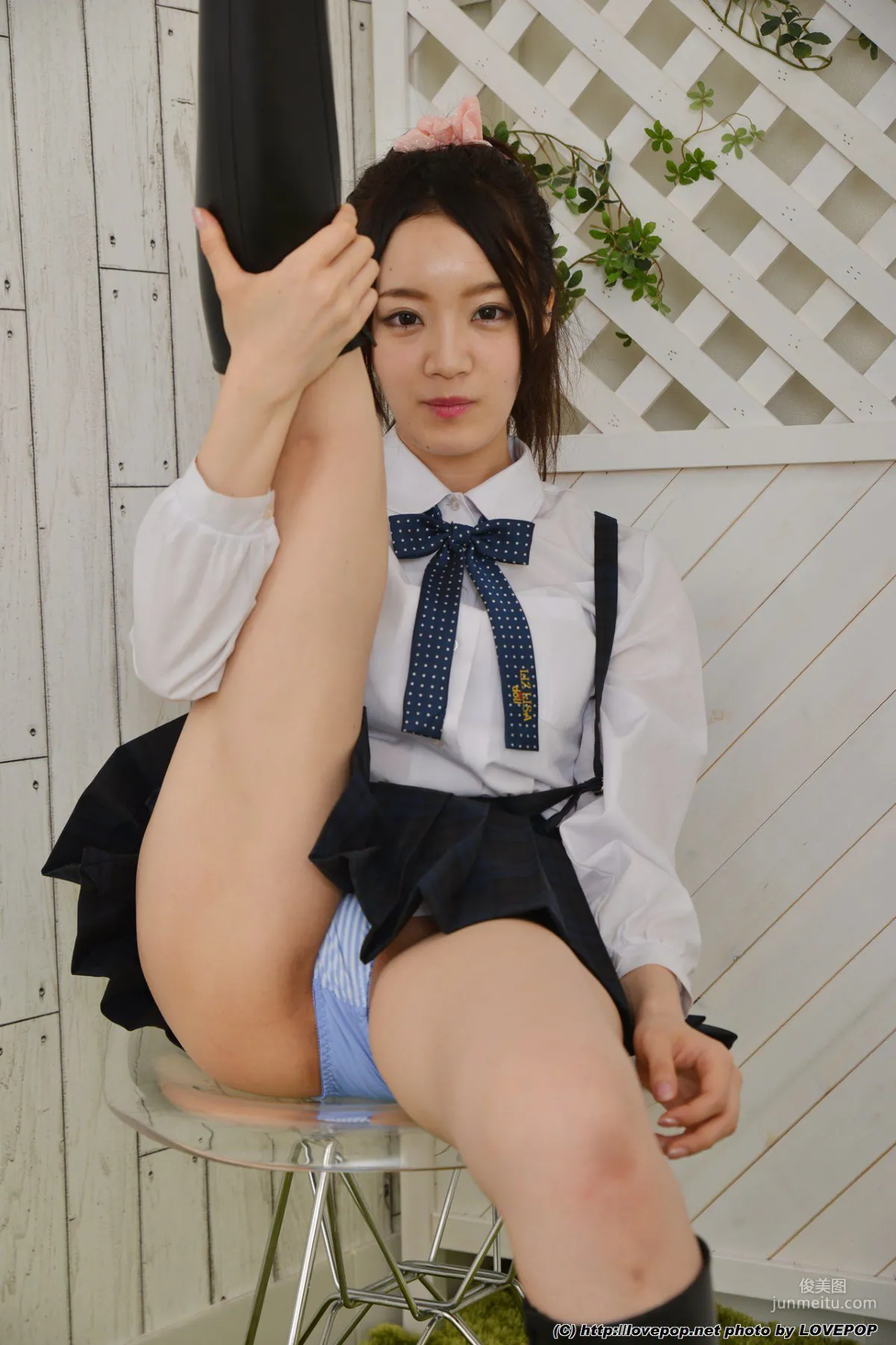 尾崎ねね Nene Ozaki 校服 Set1 [LovePop] 写真集18