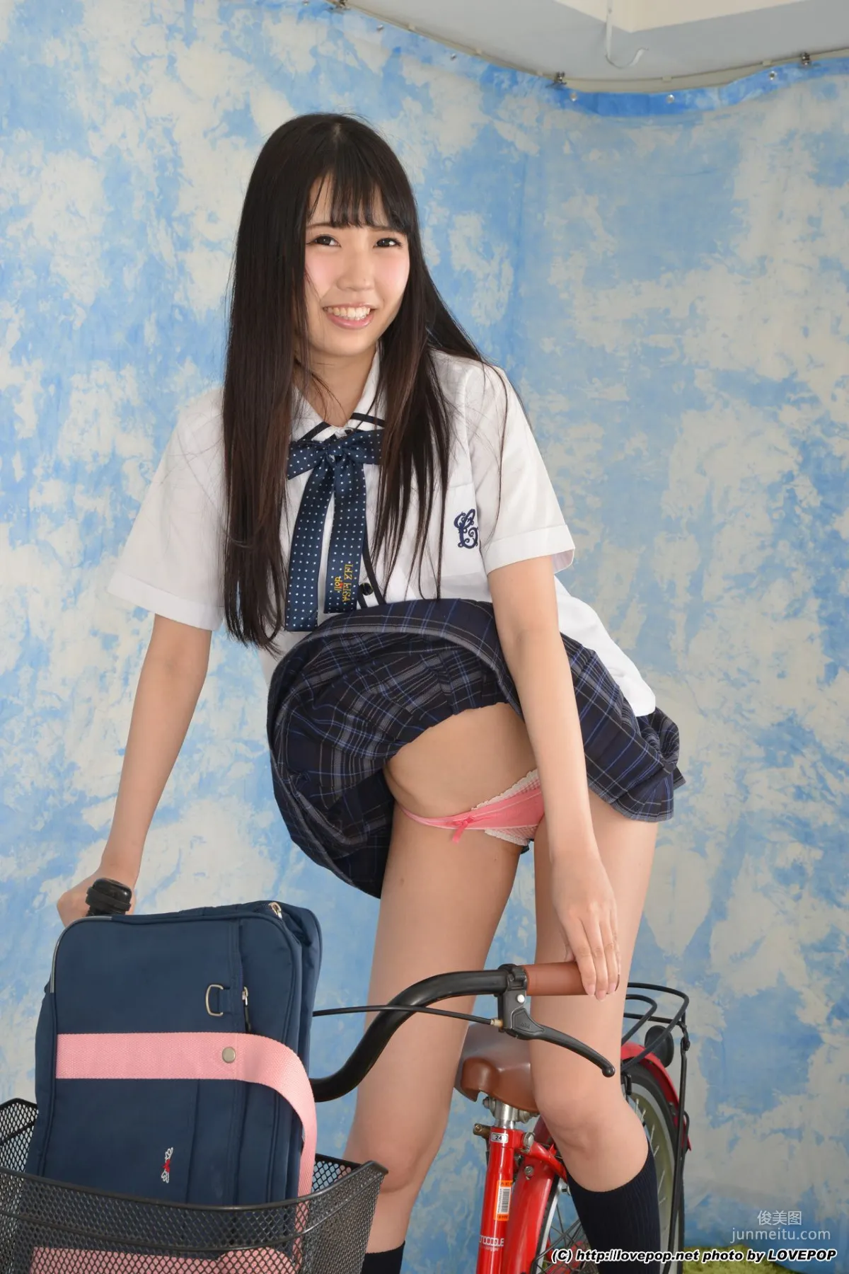 Riko Hinata ひなたりこ 单车少女 Set01 [LovePop] 写真集29