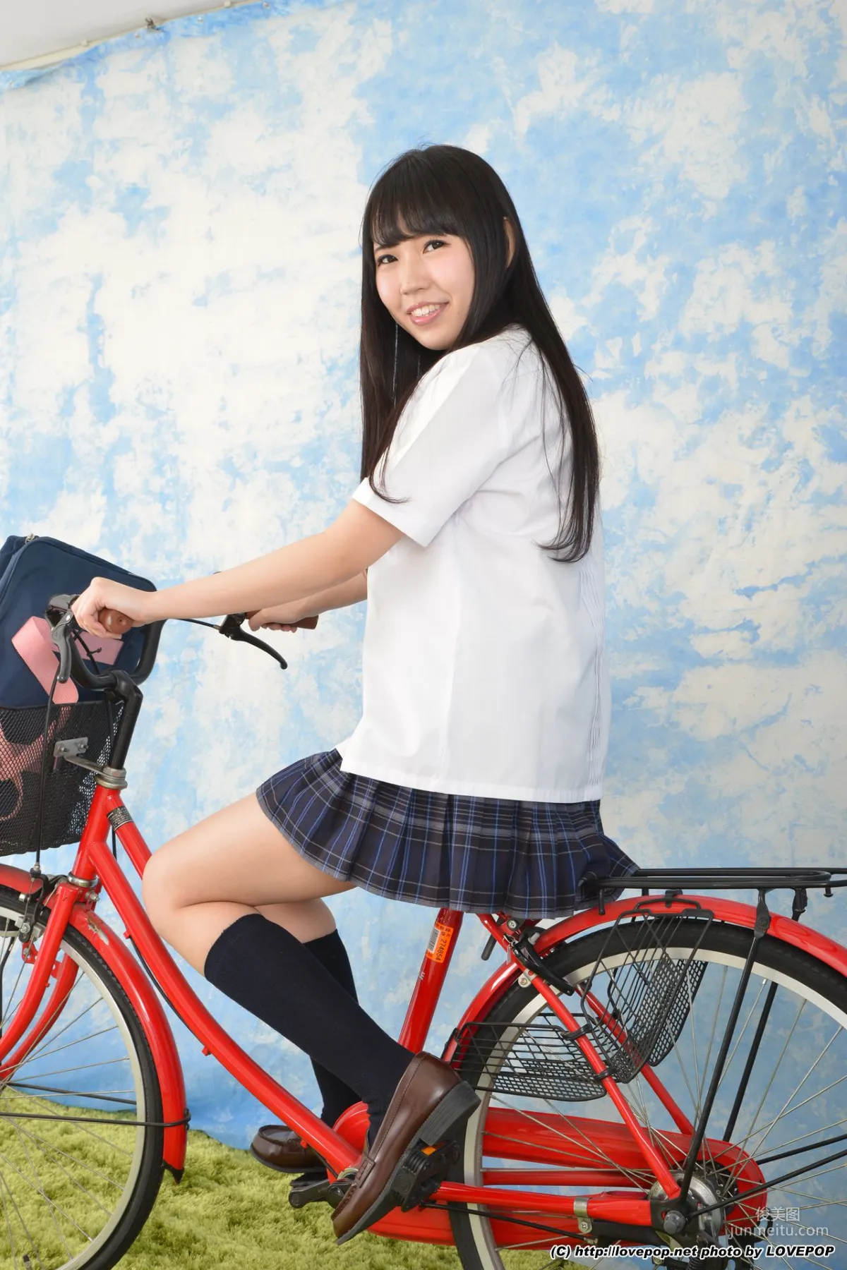 Riko Hinata ひなたりこ 单车少女 Set01 [LovePop] 写真集24