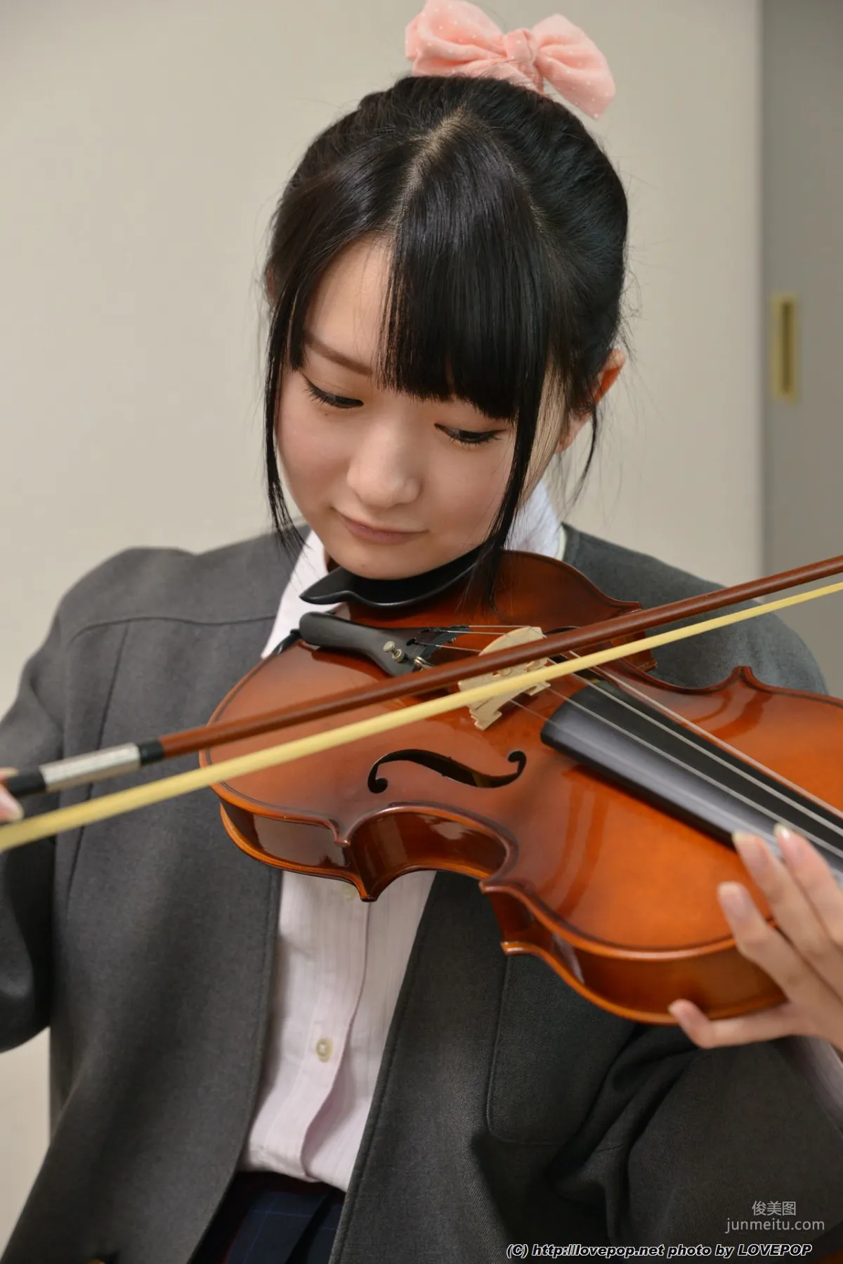 みなみ愛星 Airu Minami 小提琴少女 Set4 [LovePop] 写真集3
