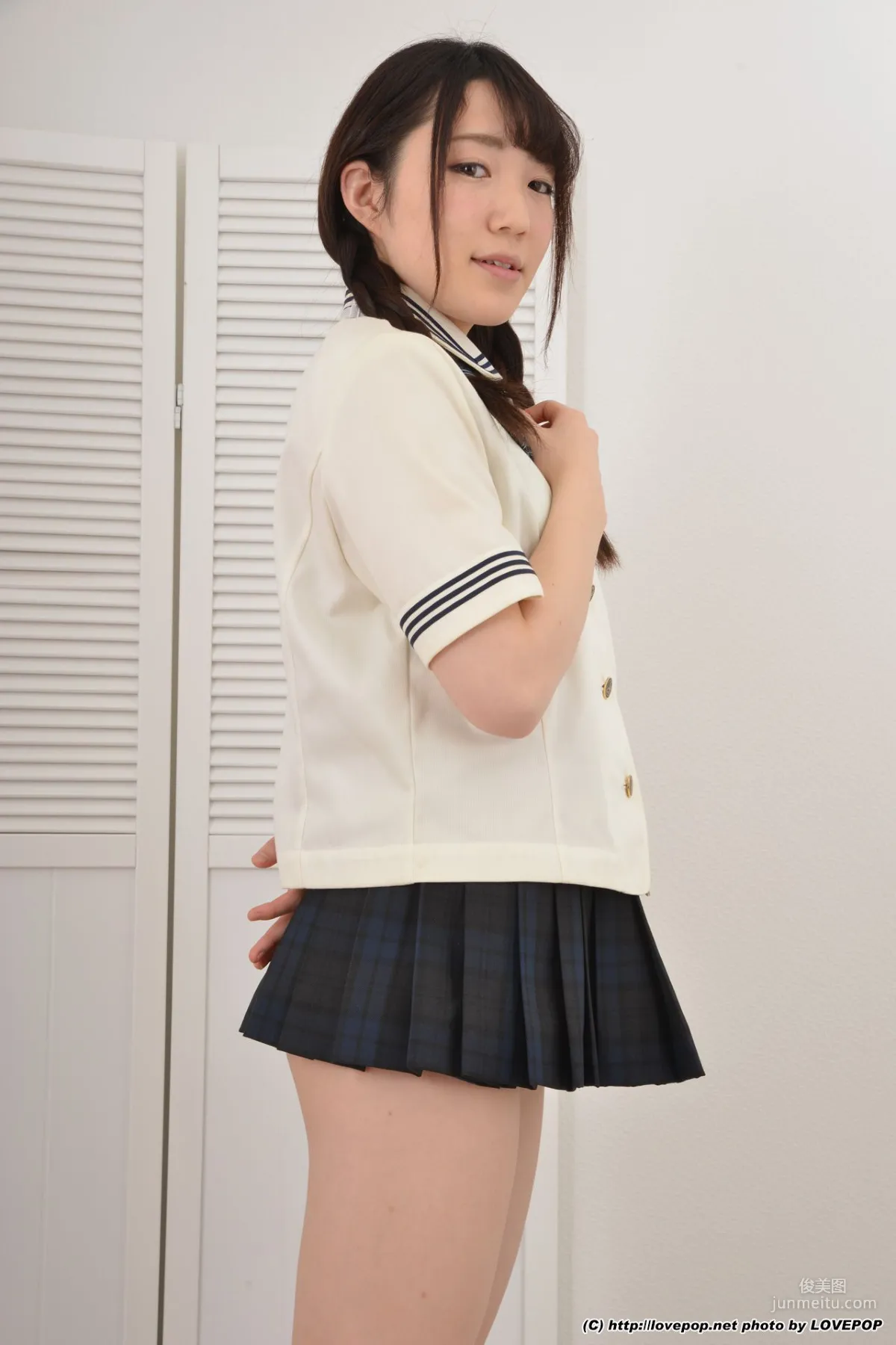 Mayura Kawase 川瀬まゆら 校服学生 Set06 [LovePop] 写真集5