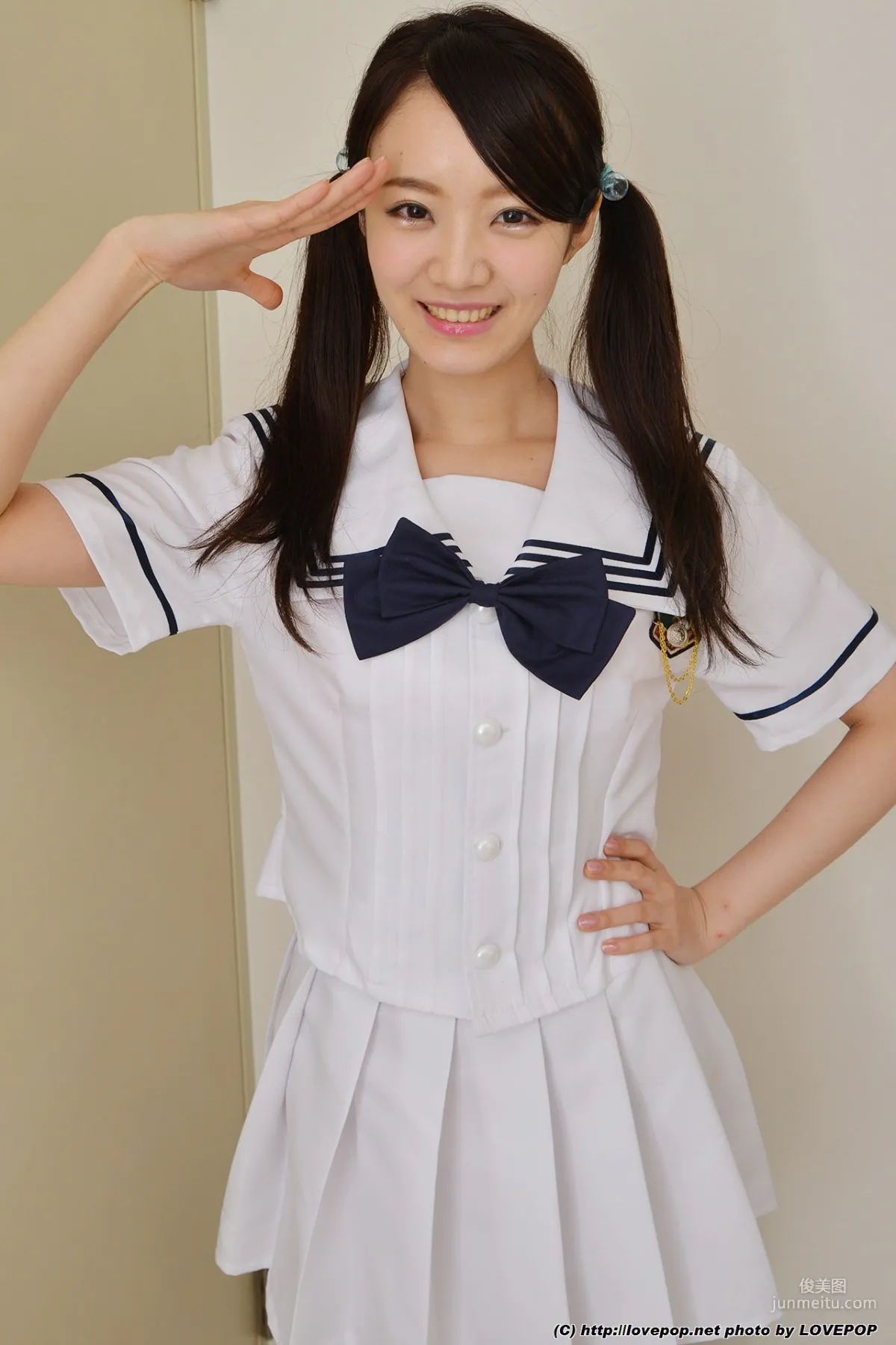 Nene Ozaki 尾崎ねね JK制服 Set2 [LovePop] 写真集2