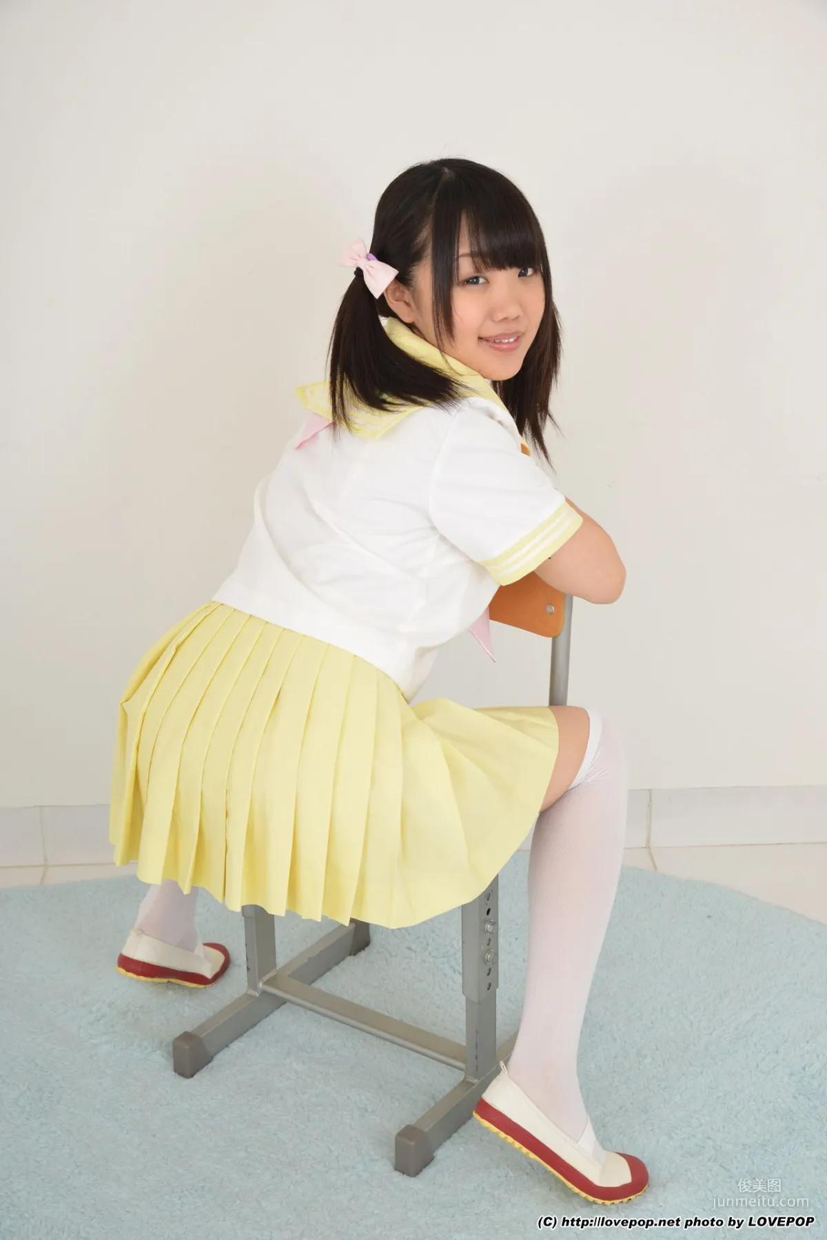 Himawari Natsuno 夏乃ひまわり 学生制服 Set6 [LovePop] 写真集37