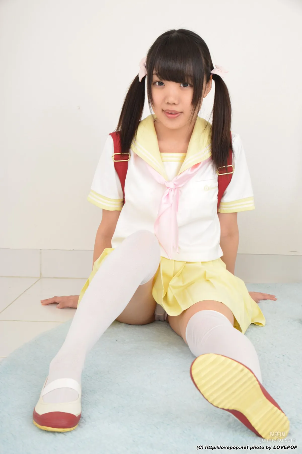 Himawari Natsuno 夏乃ひまわり 学生制服 Set6 [LovePop] 写真集18