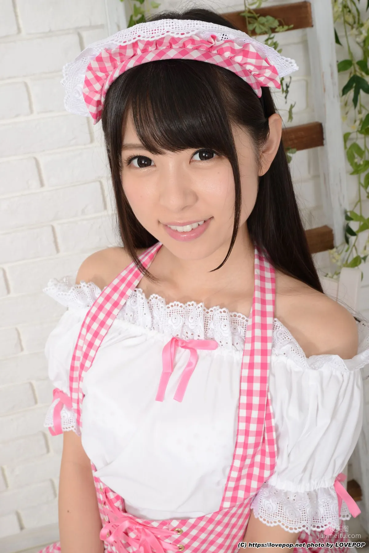 あおいれな Rena Aoi 粉色女仆 Maid Set01 [LovePop] 写真集35