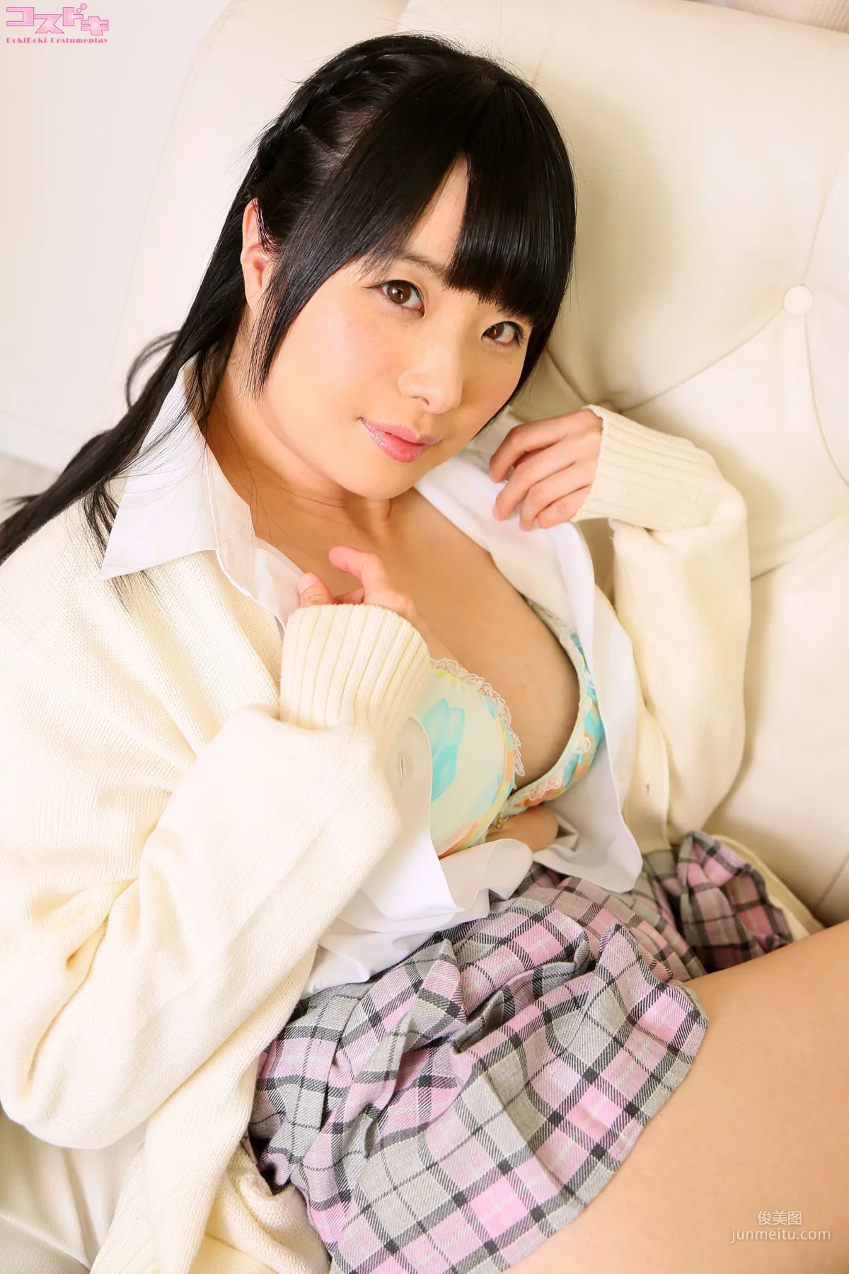 [Cosdoki] Miku Himeno 姫乃未来 seifuku1 写真集43