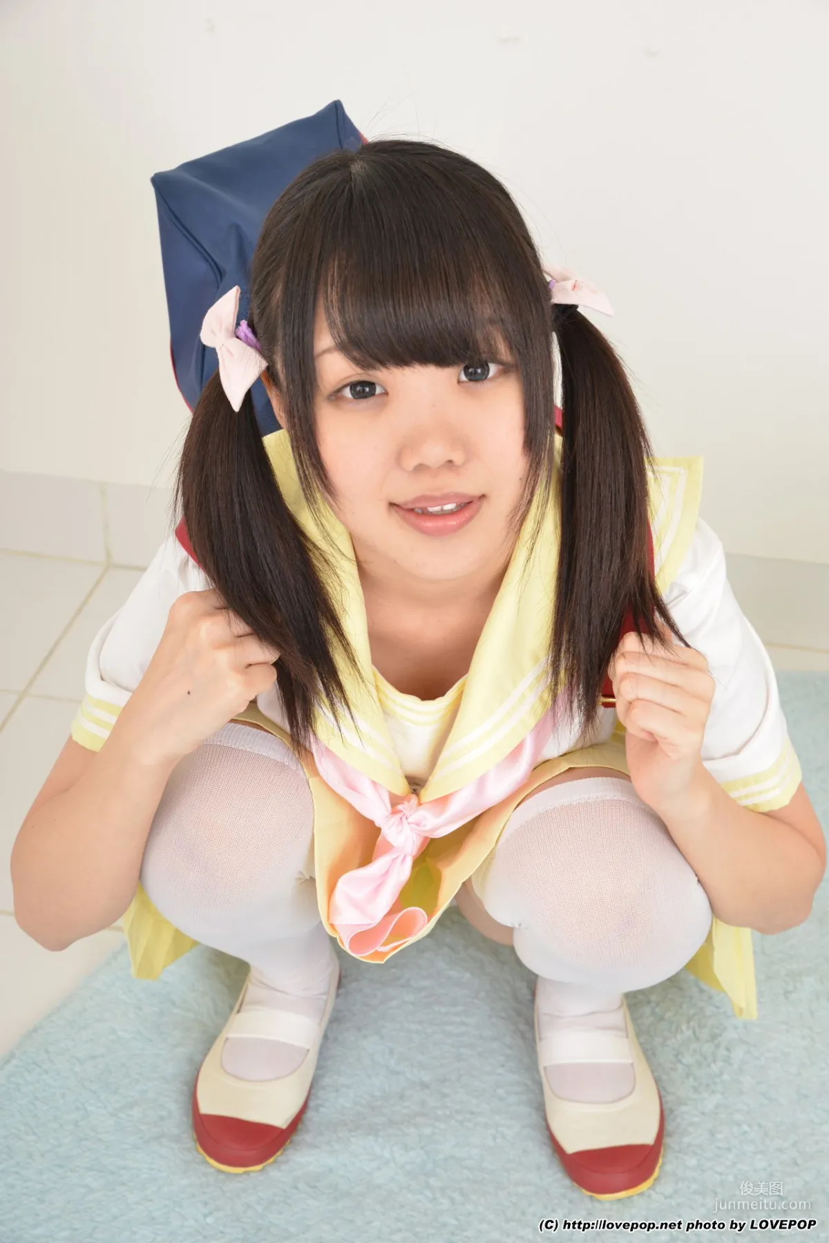 Himawari Natsuno 夏乃ひまわり 学生制服 Set6 [LovePop] 写真集12