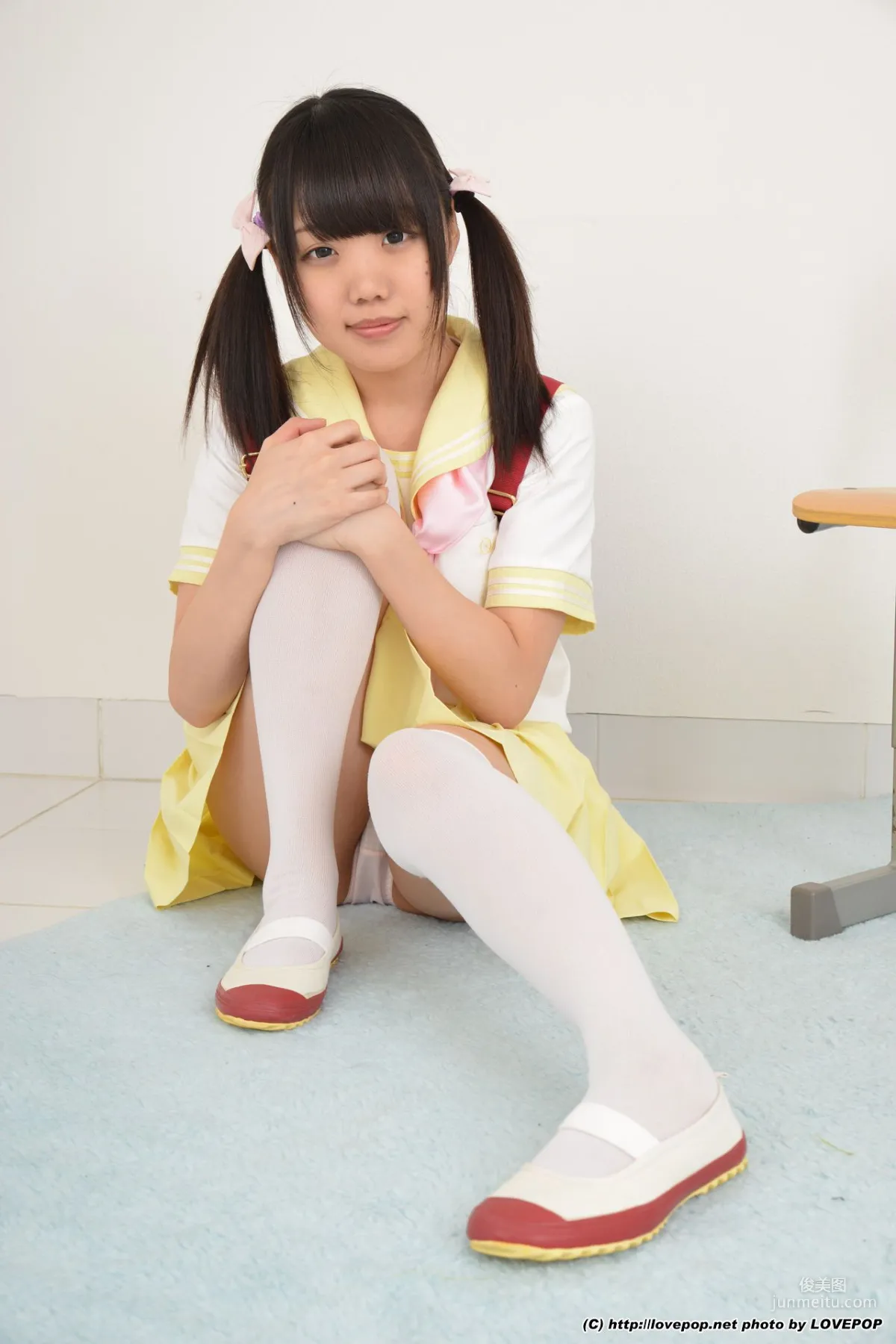 Himawari Natsuno 夏乃ひまわり 学生制服 Set6 [LovePop] 写真集22