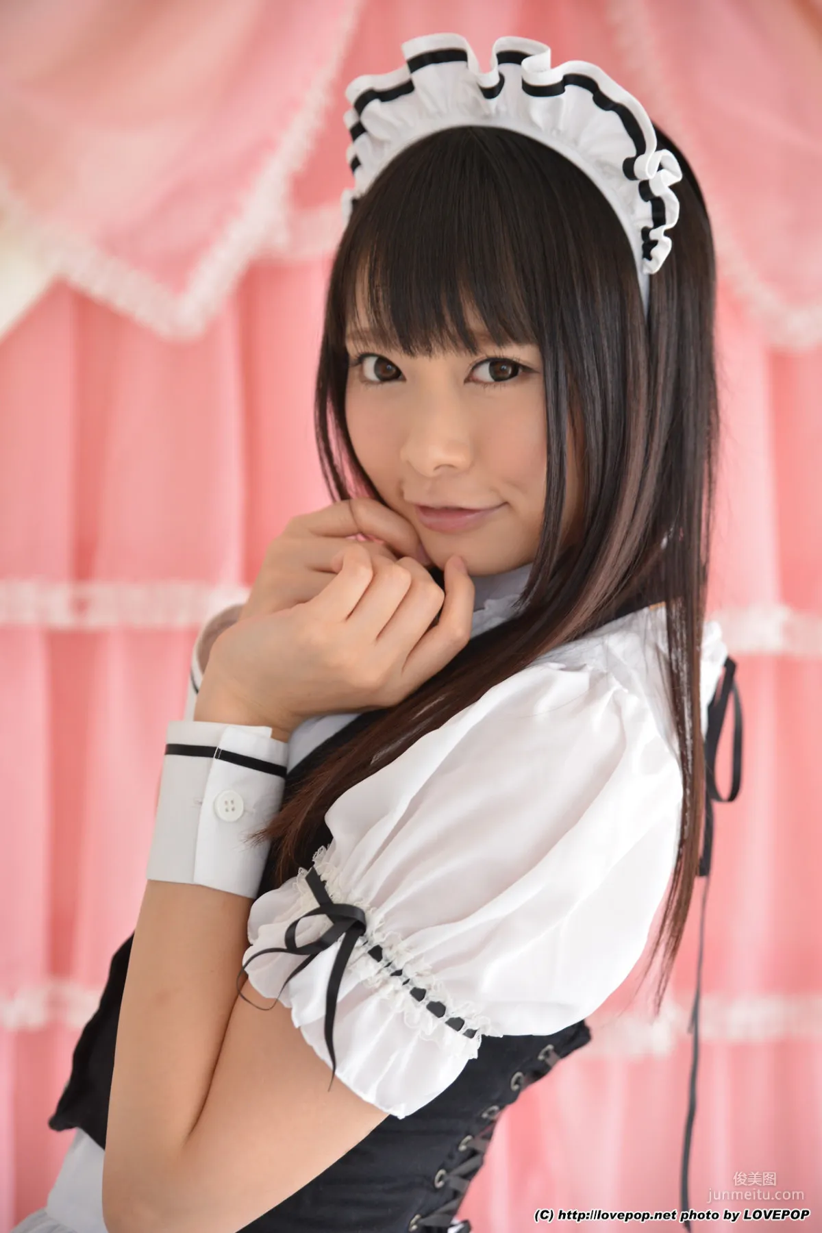 [LovePop] Airi Natsume なつめ愛莉/咲田有菜 MAID Set01 写真集10