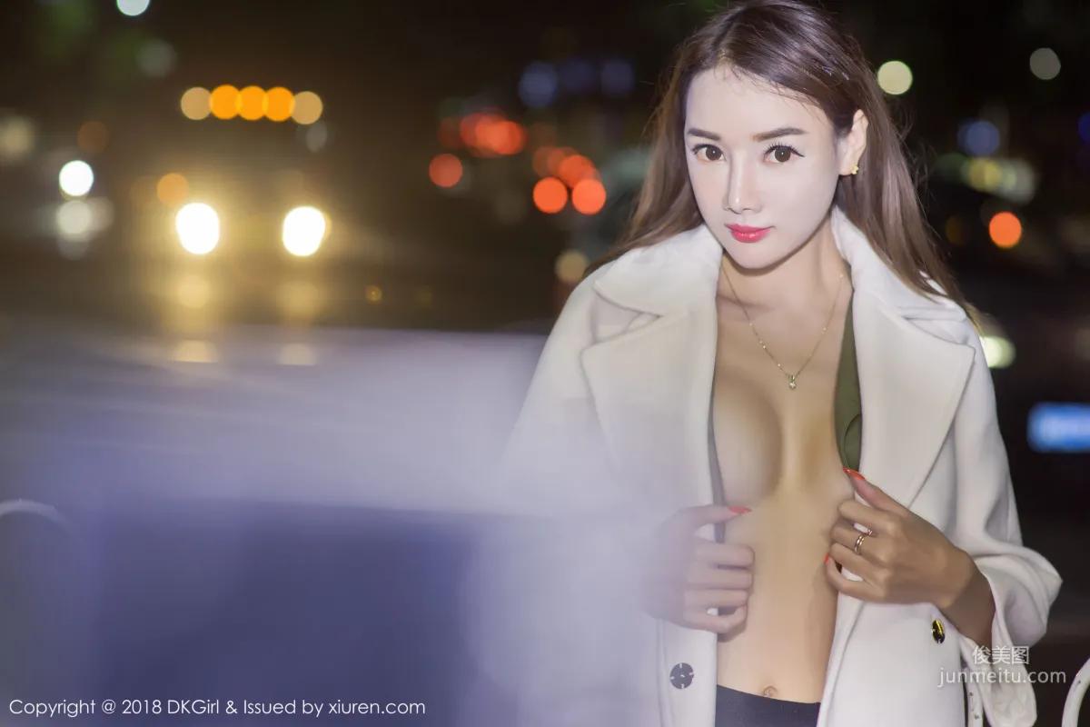 婕西儿jessie《巨乳丽人羊城夜景露出》 [御女郎DKGirl] Vol.059 写真集13