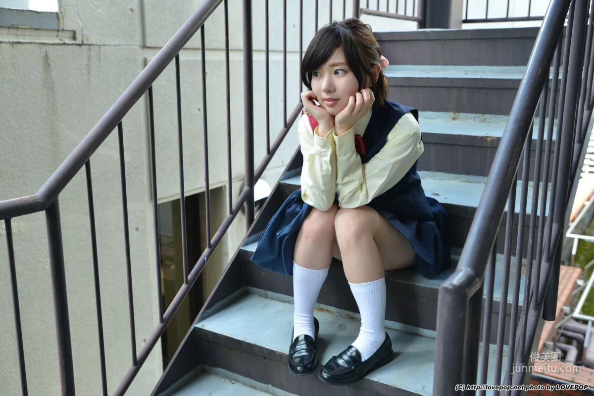 [LovePop] 笹山りん《校服诱惑》 写真集25