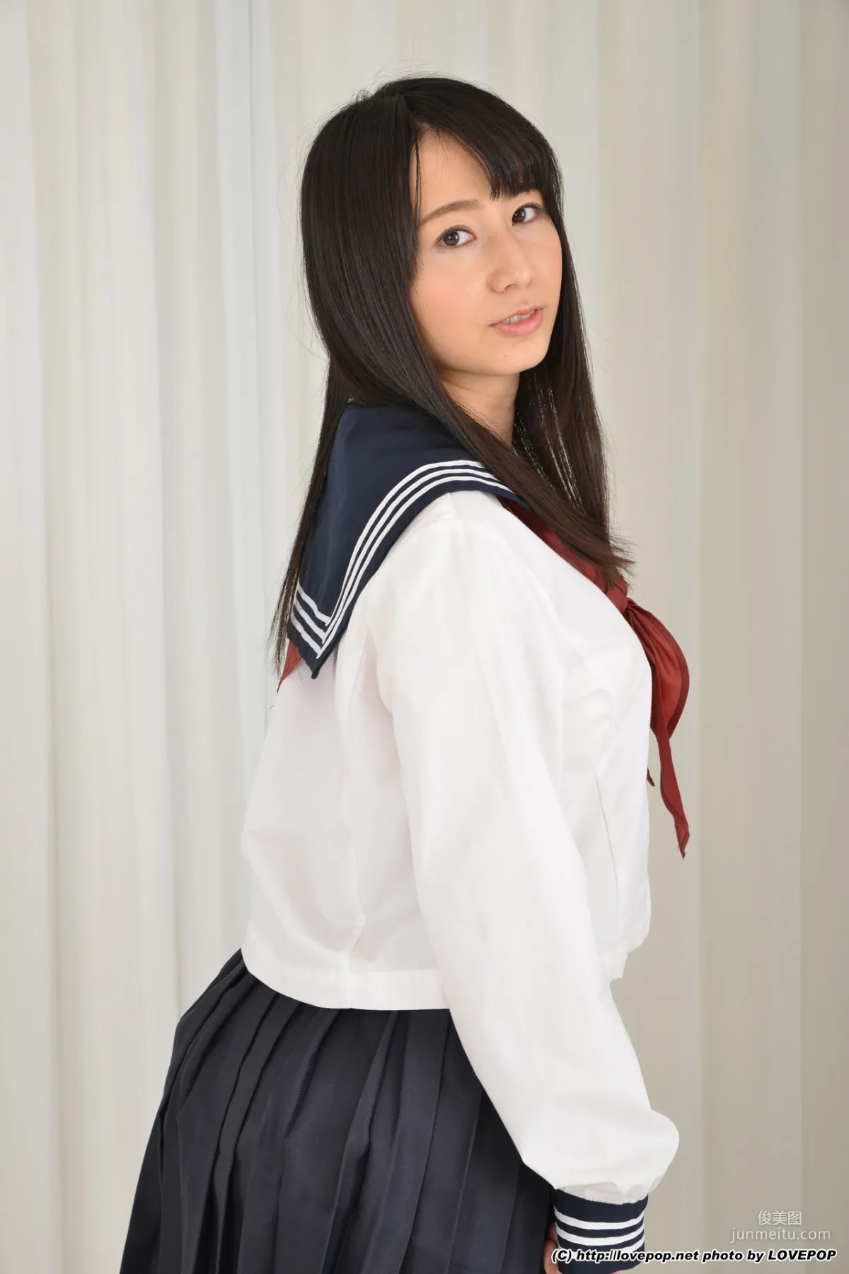 [LovePop] 泉水蒼空《水手服学生装》 Set06 写真集14